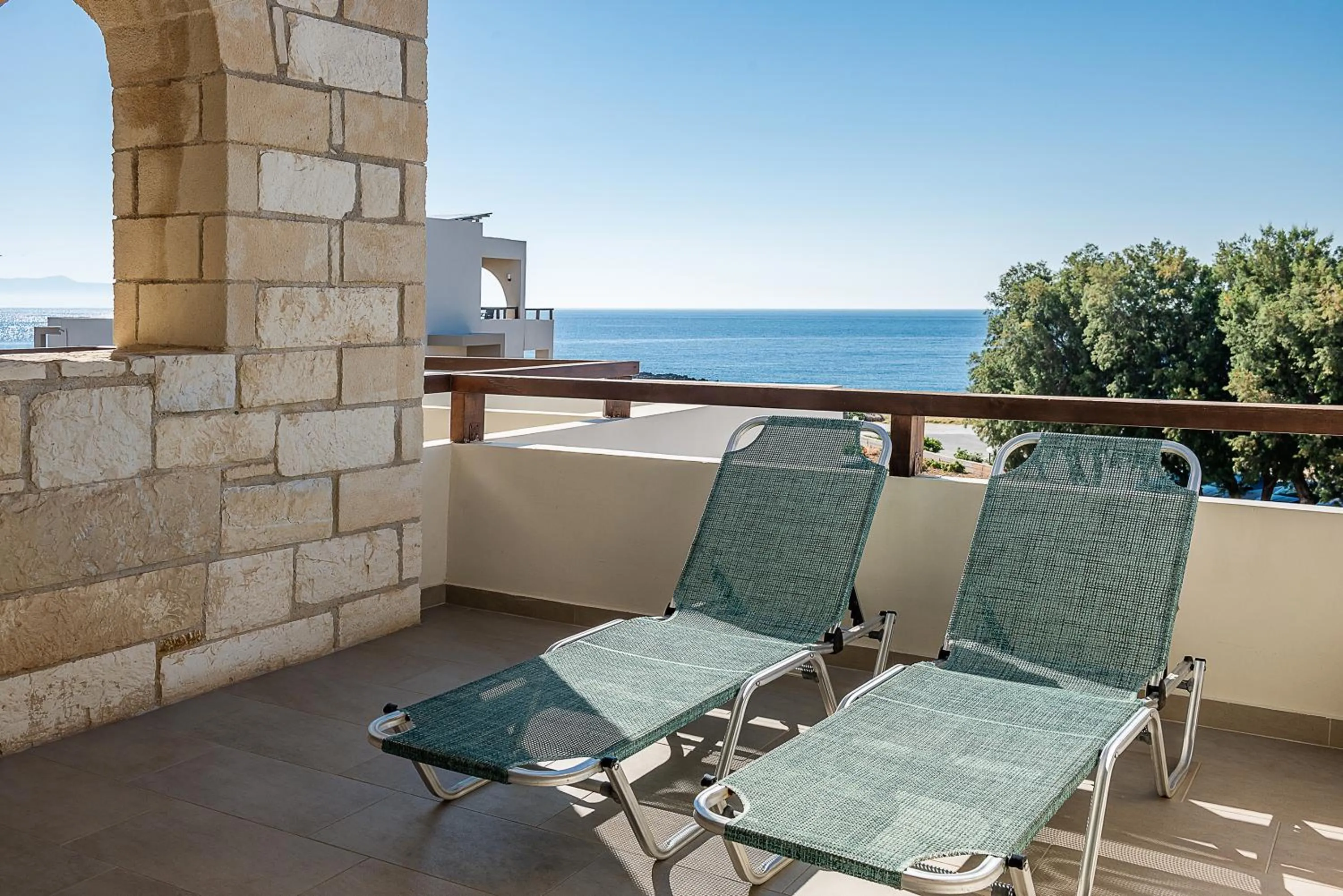 Sea view in Kavos Hotel & Suites