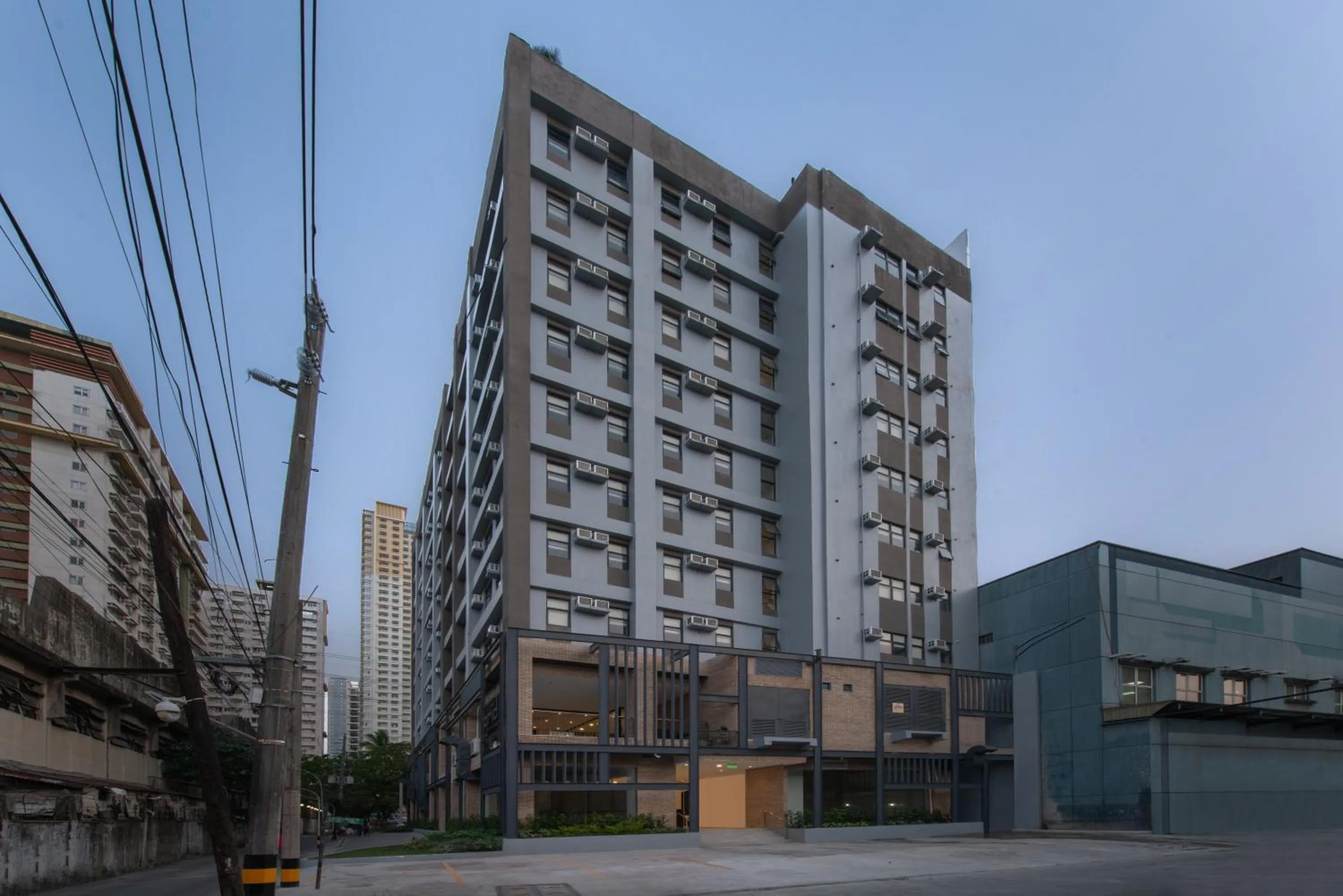 Property building in The Grid Co-Living Managed by HII