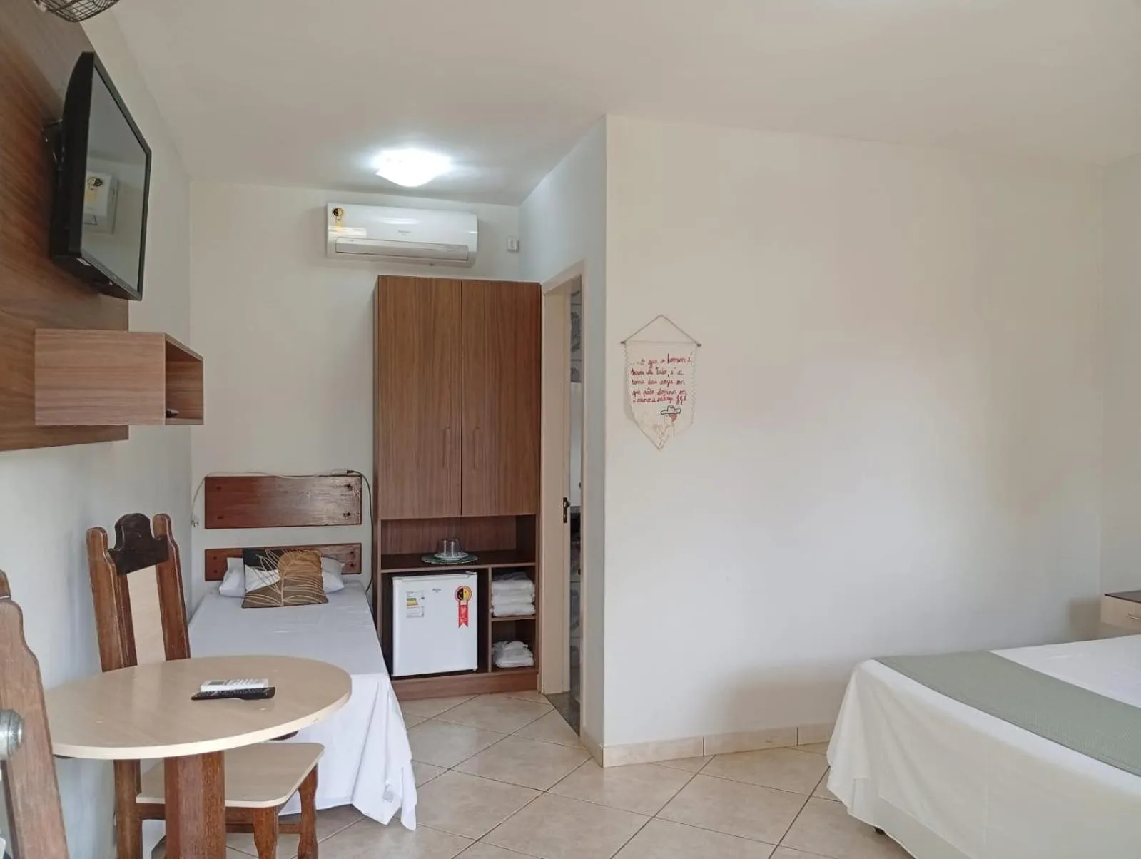 Bed in Hotel Pousada das Flores