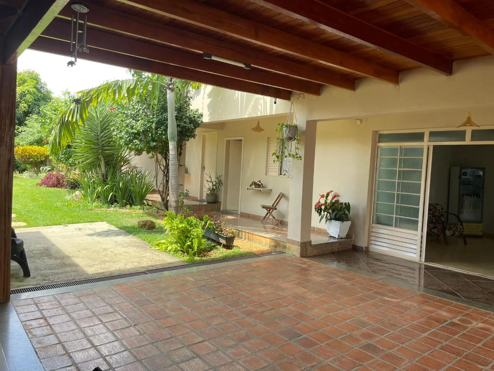 Property building in Hotel Pousada das Flores