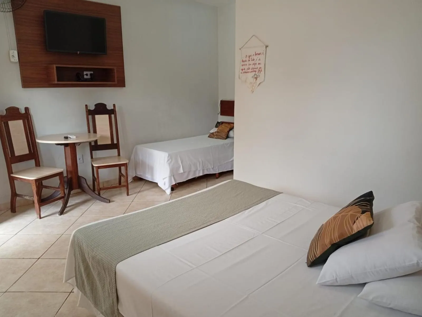 Bed in Hotel Pousada das Flores