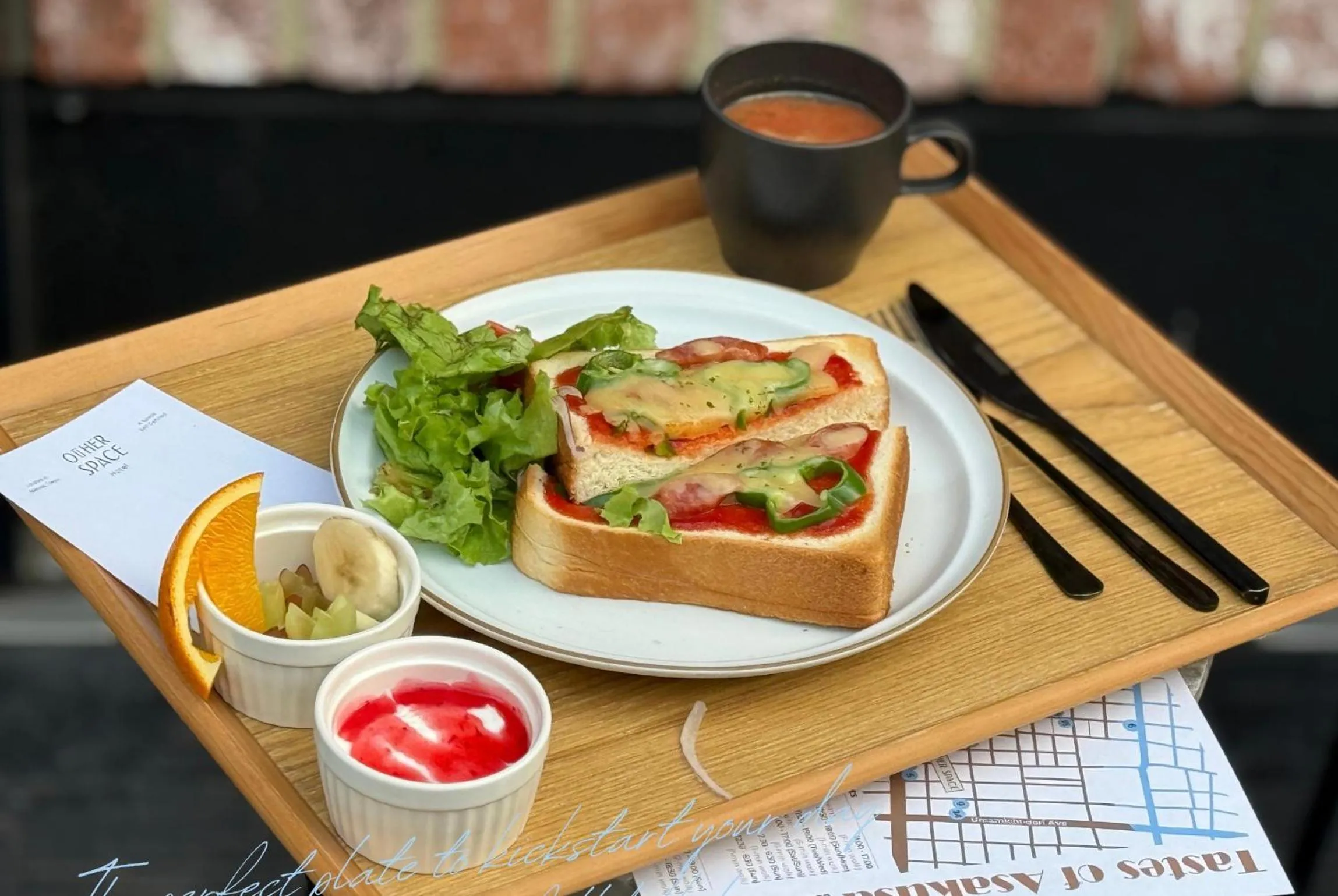 Breakfast in OTHER SPACE Asakusa
