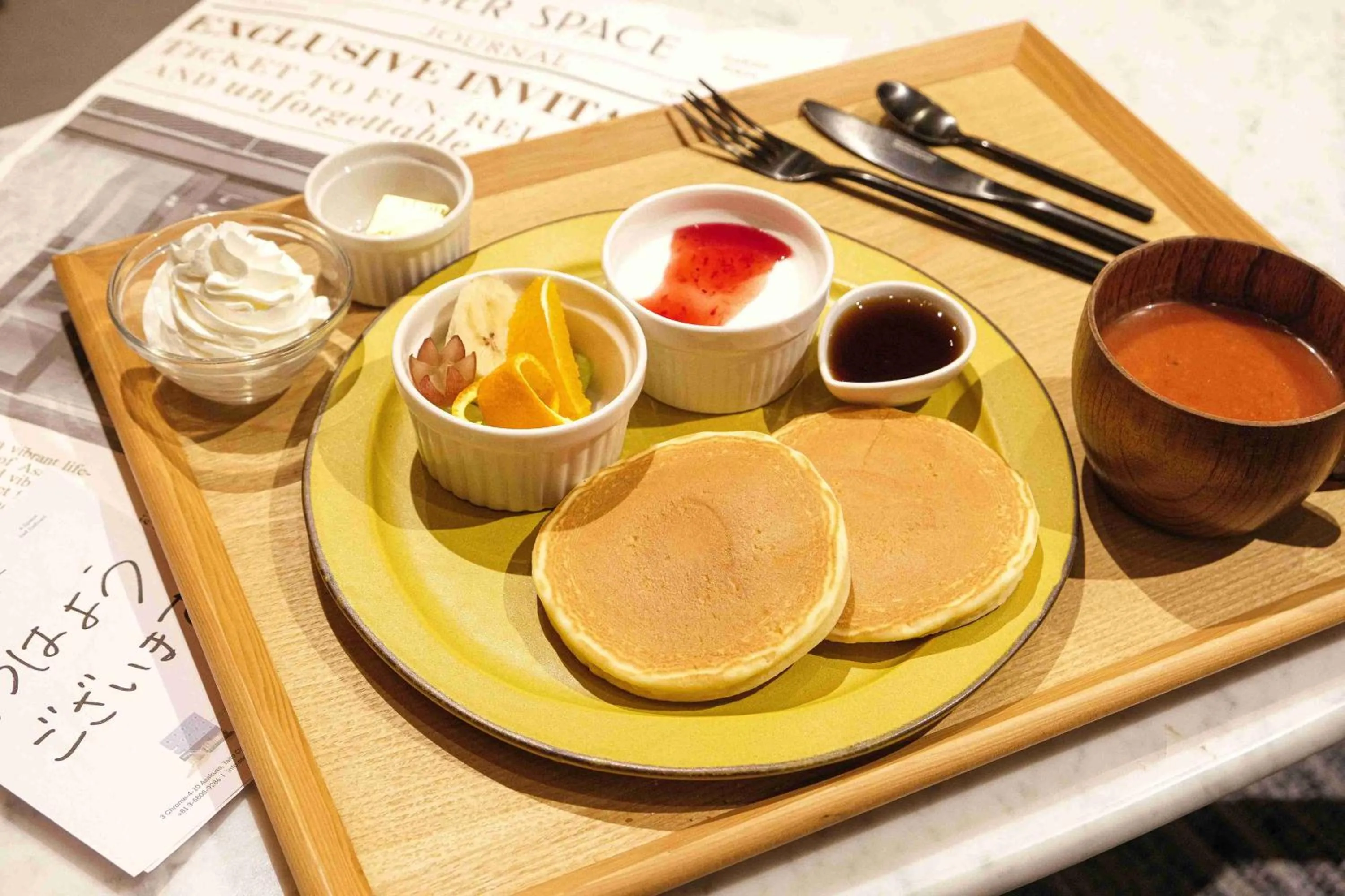 Breakfast in OTHER SPACE Asakusa