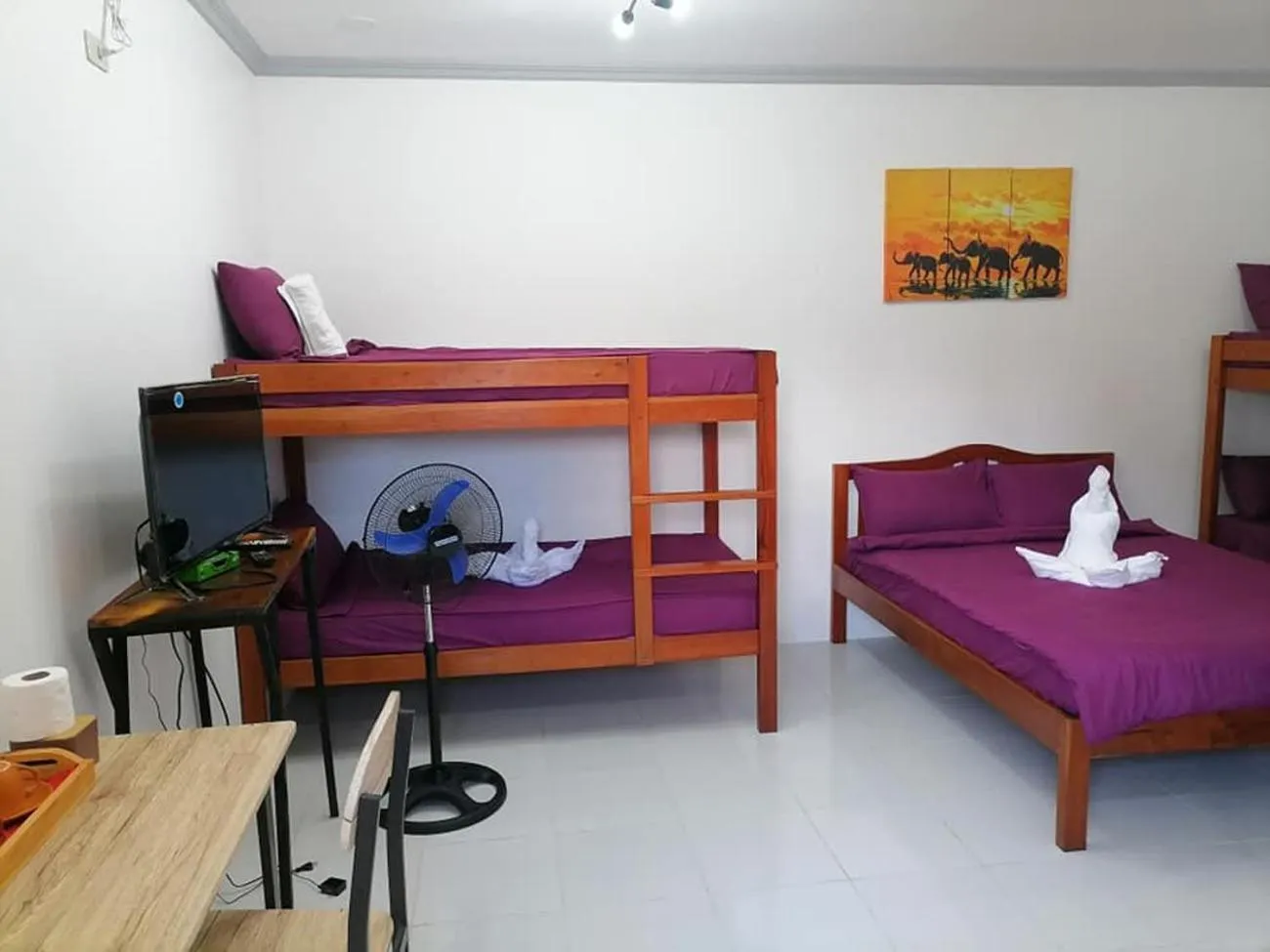 Bed in La Bella Swiss Inn