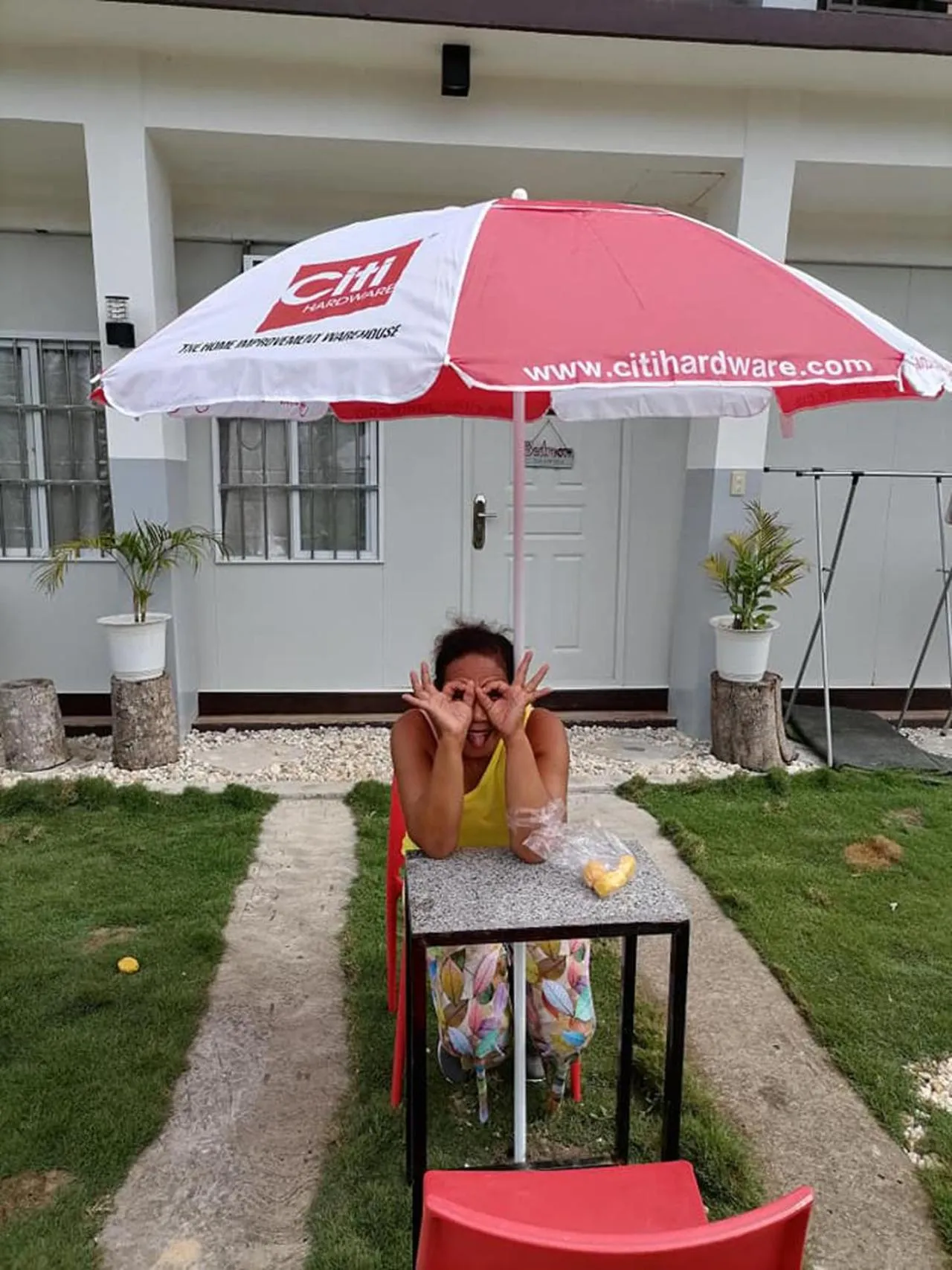 Patio in La Bella Swiss Inn