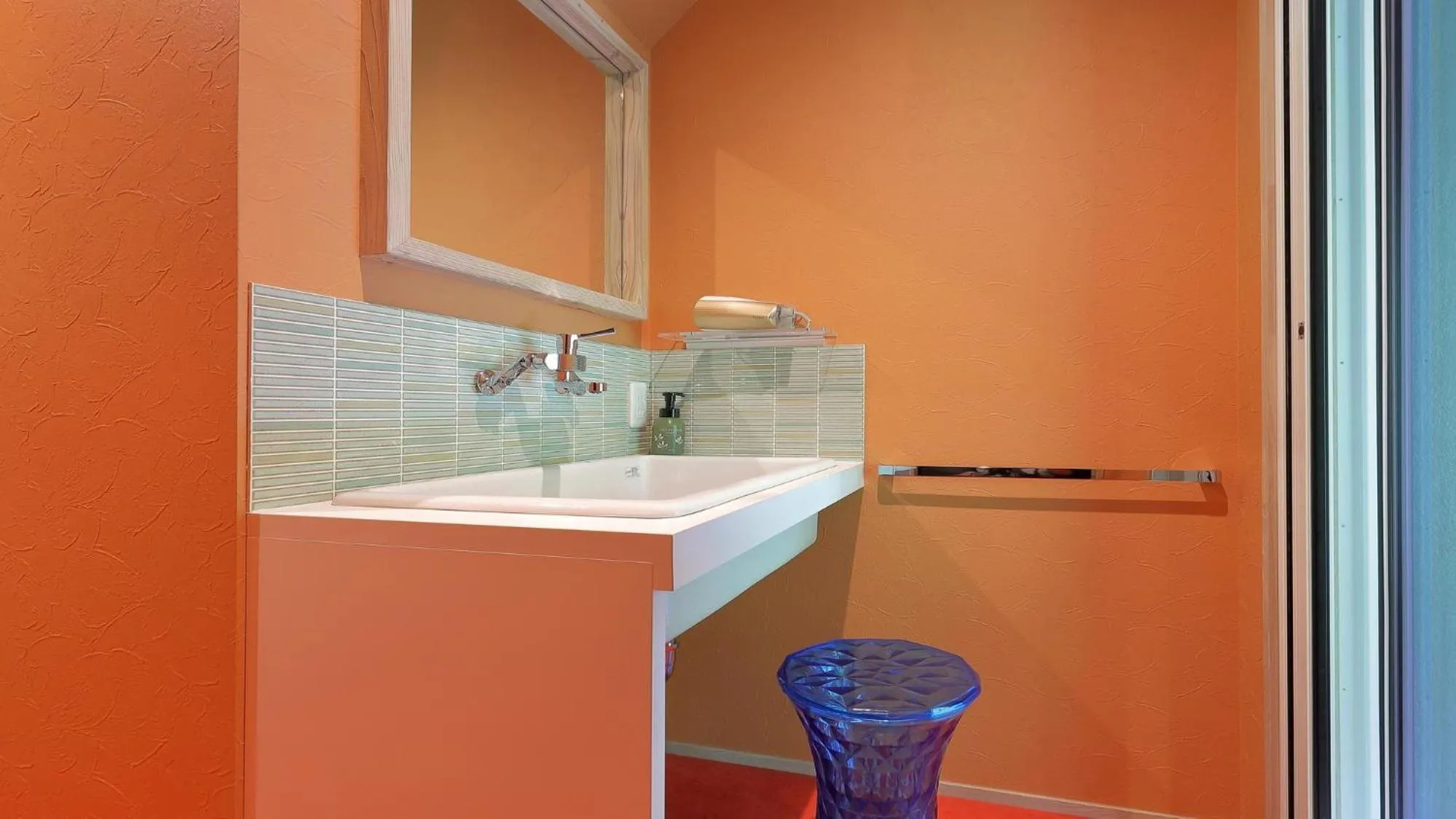 Photo of the whole room in Onsen Glamping ShimaBlue