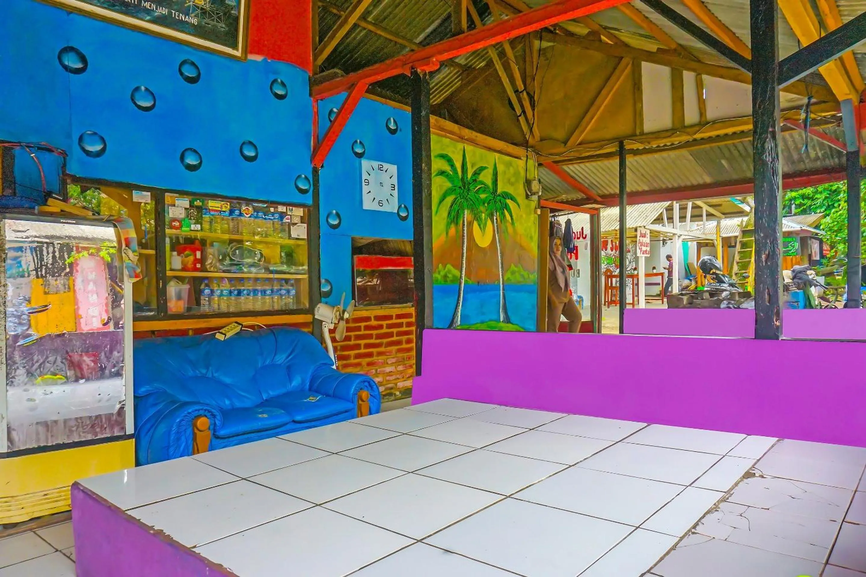 Lobby or reception in Hotel O Nusasari Guest House