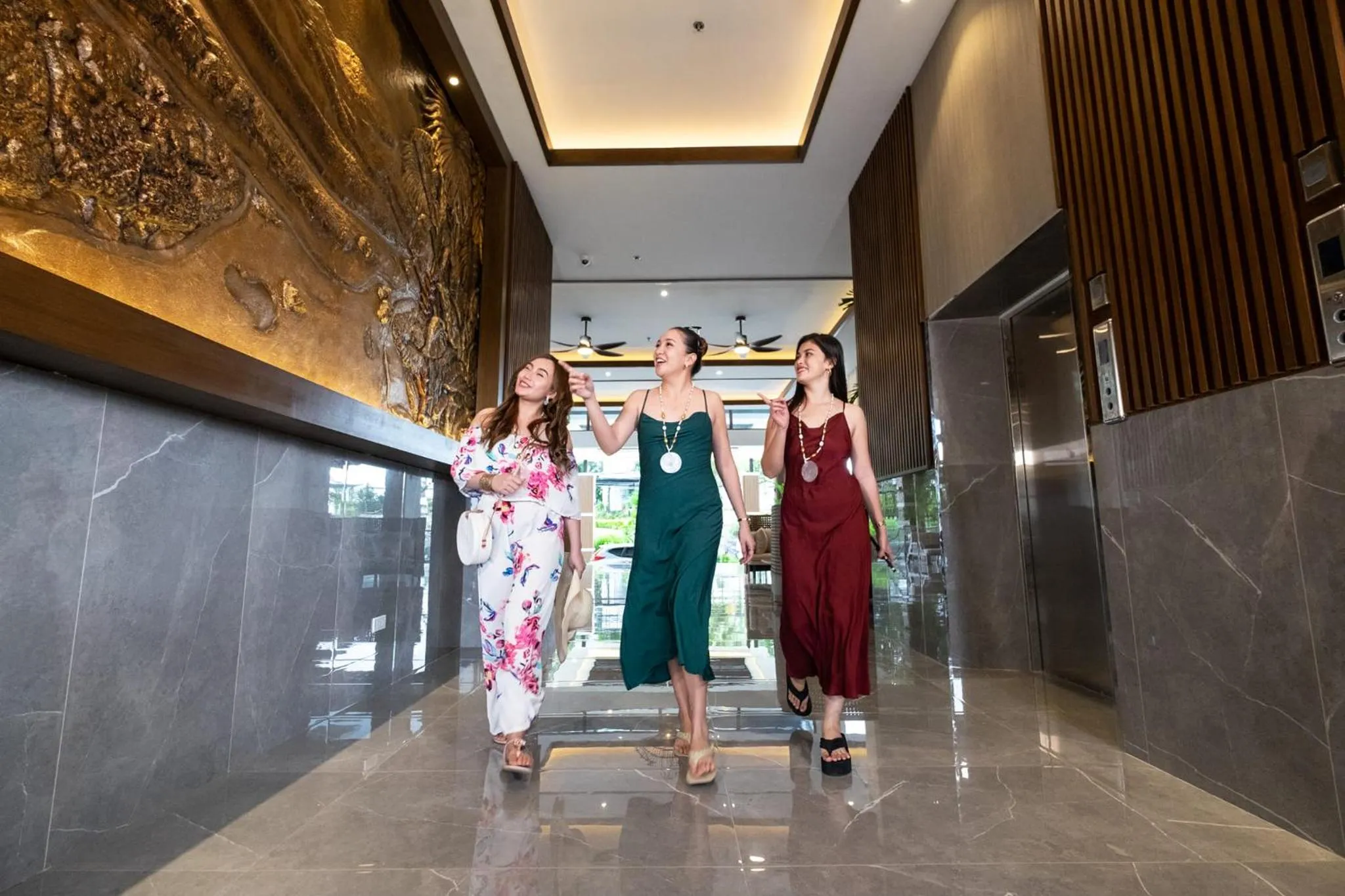 Lobby or reception in Cebu One Tectona Resort Hotel