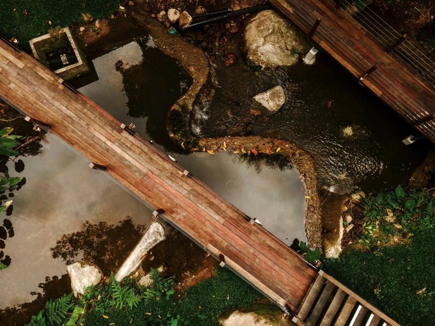 Garden view in Voraman B-One