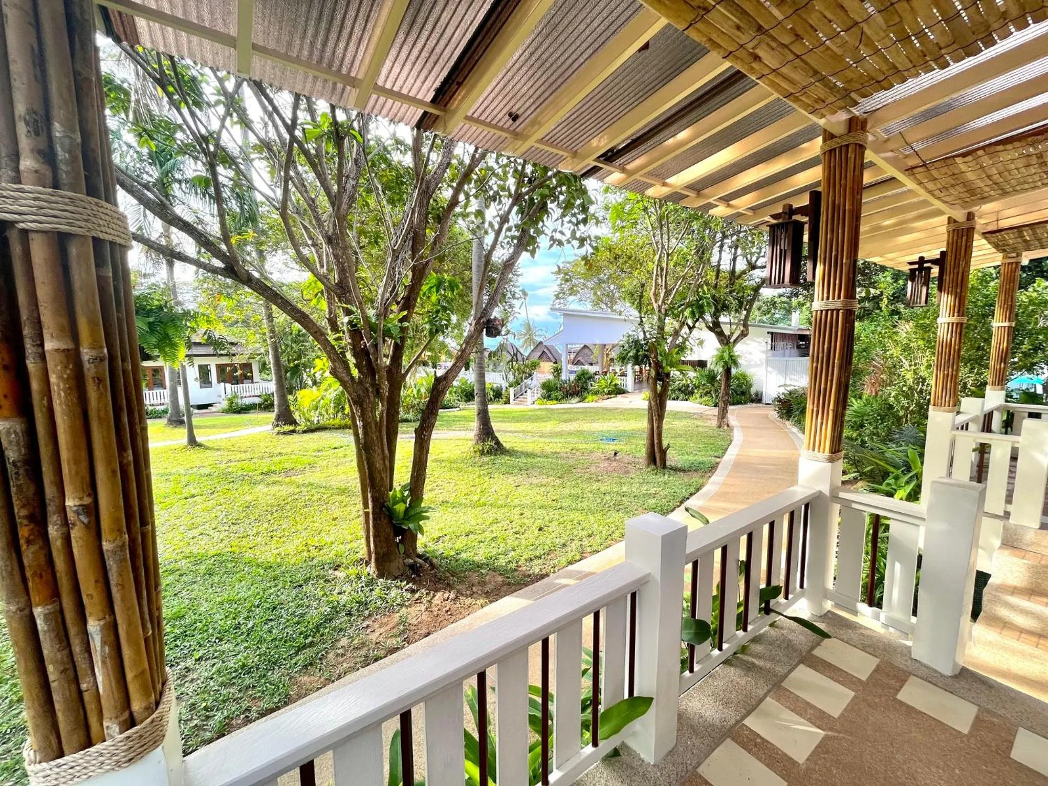 Garden view in Treeya Lanta