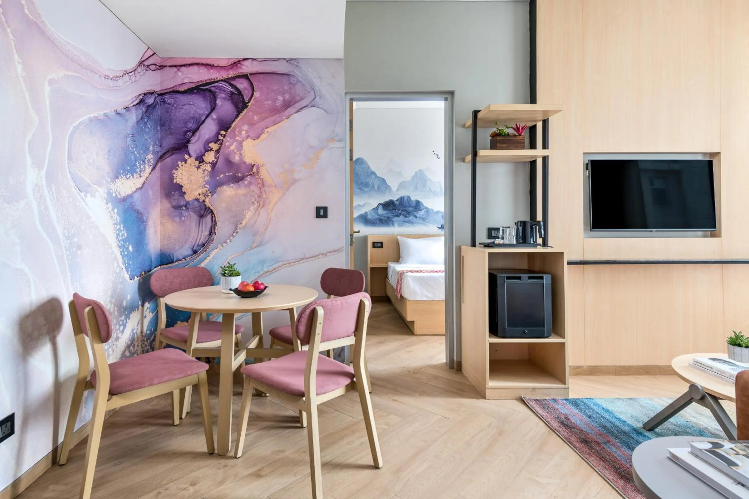 Dining area in Ginger Chandigarh, Zirakpur