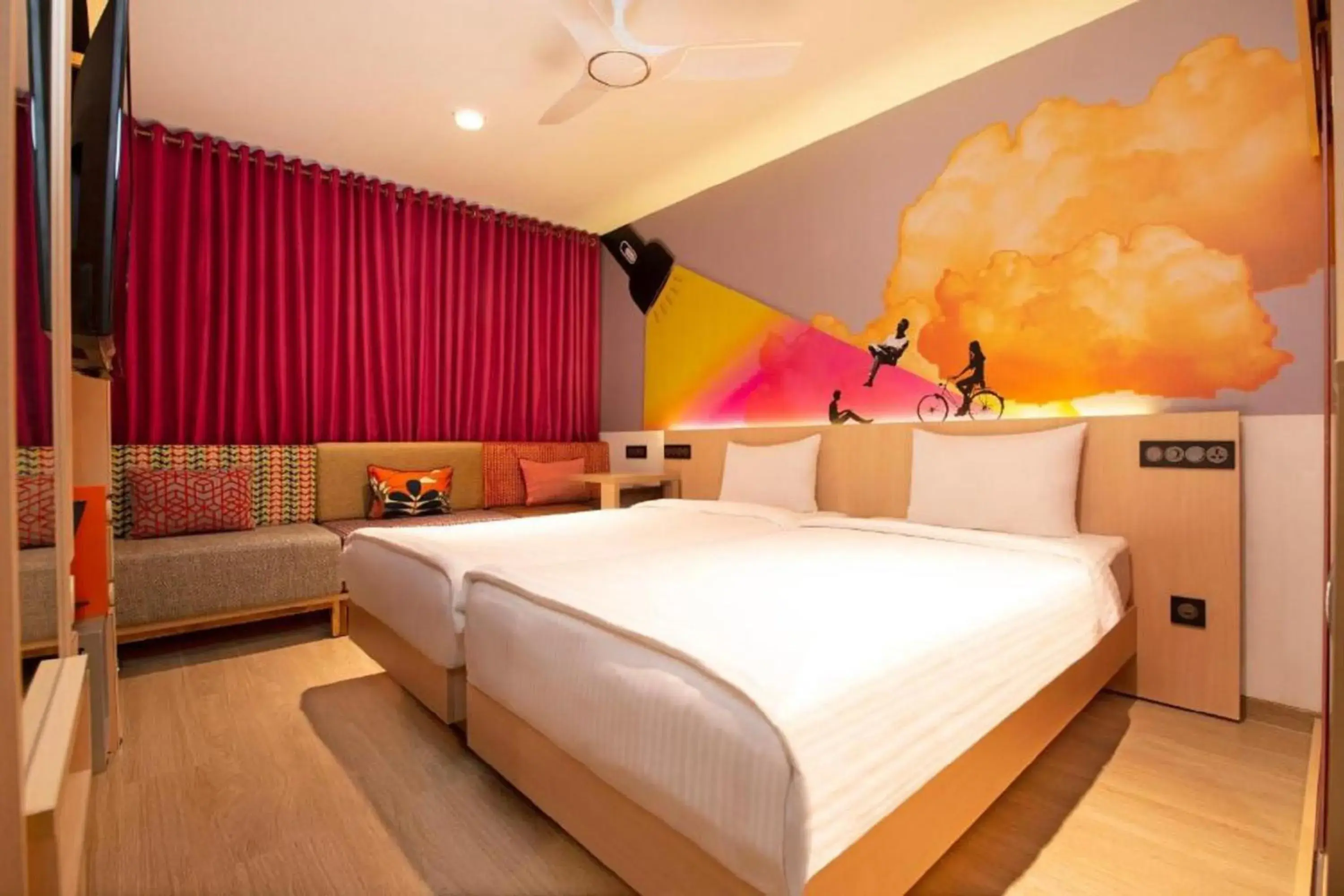 Luxe Twin Room - single occupancy in Ginger Chandigarh, Zirakpur Luxe Twin Room - single occupancy in Ginger Chandigarh, Zirakpur