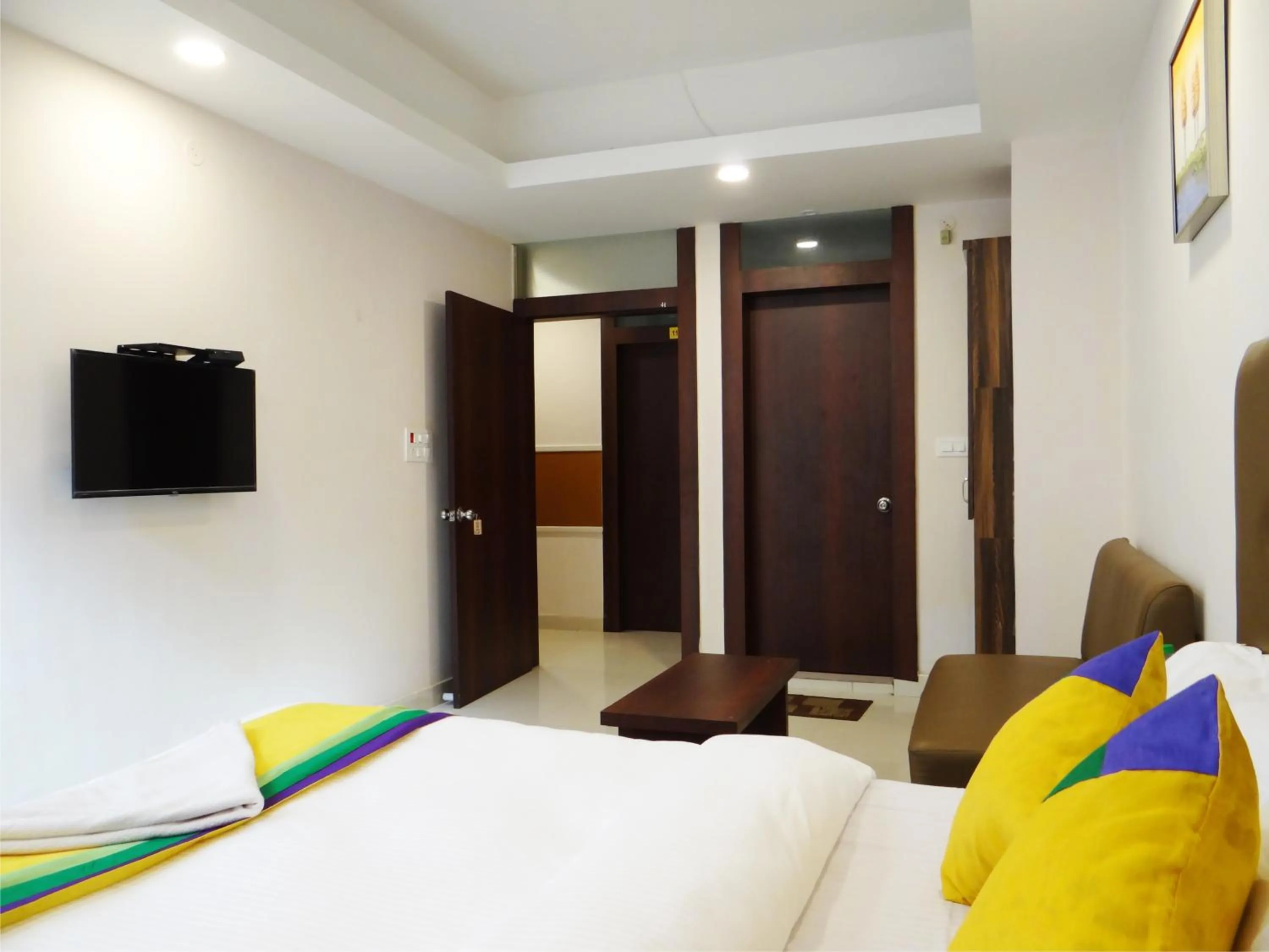 Bedroom, Bed in Hotel Soneva Inn