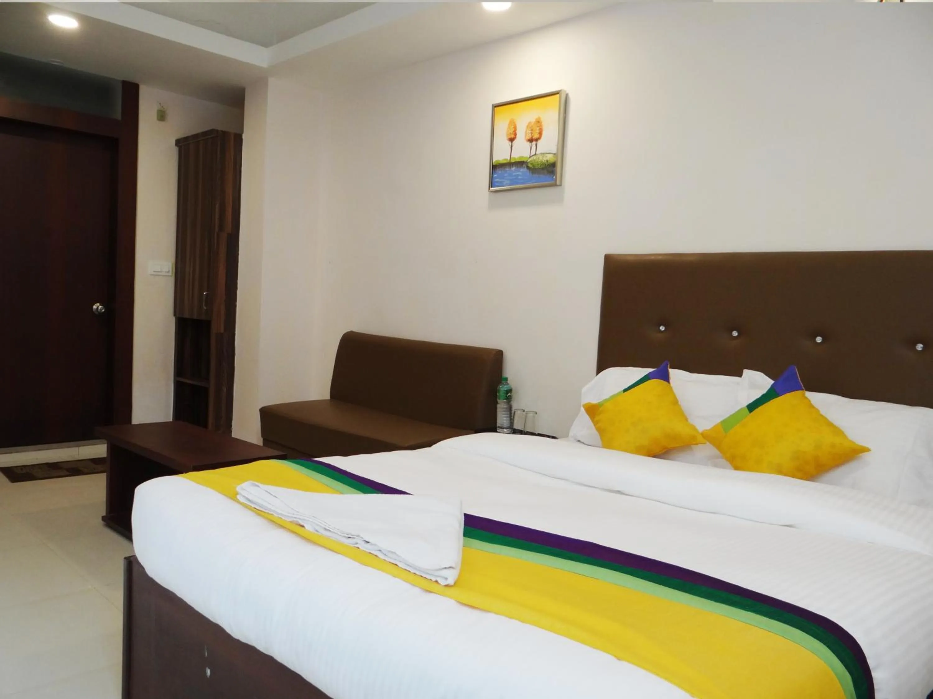 Bedroom, Bed in Hotel Soneva Inn