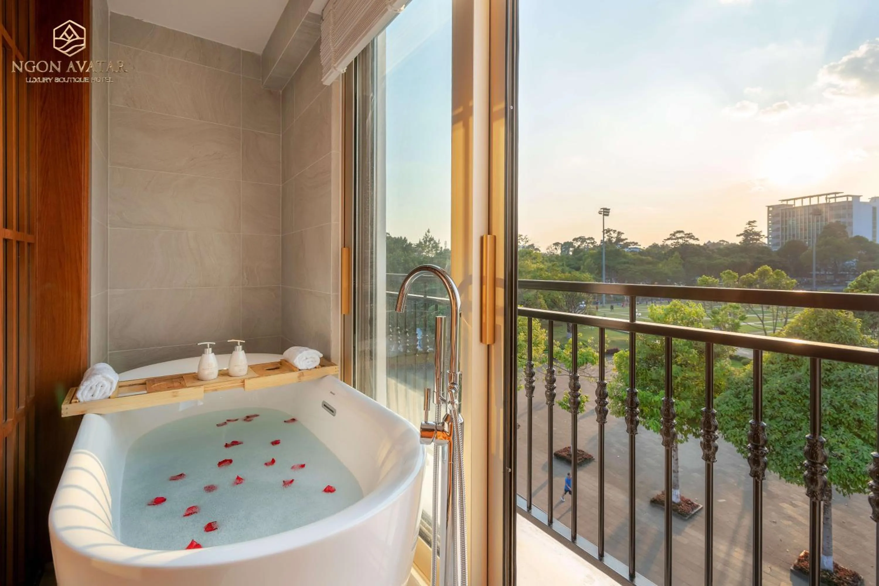 Natural landscape in Ngon Avatar Hotel