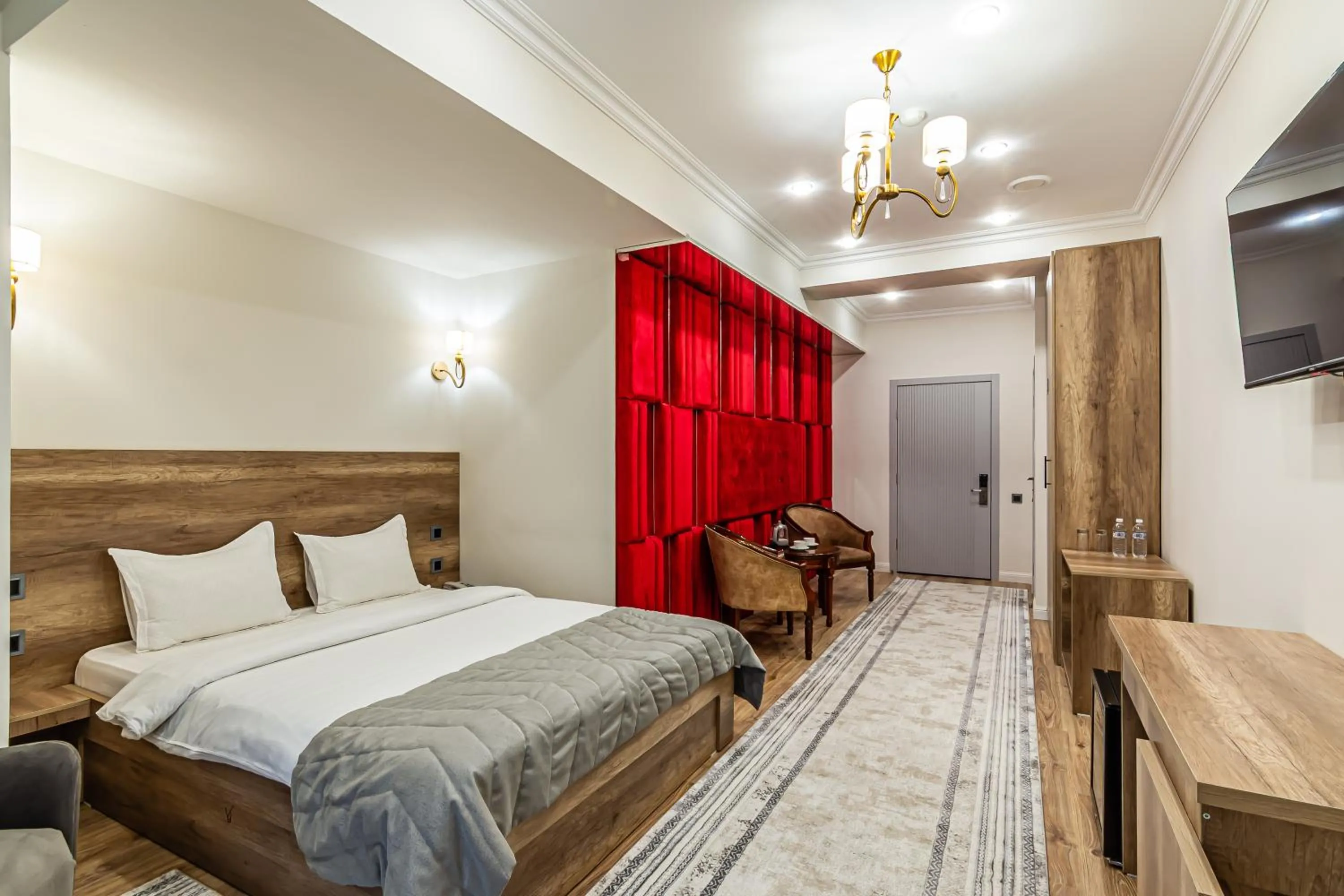 Bed in Oscar Hotel by AG Hotels Group