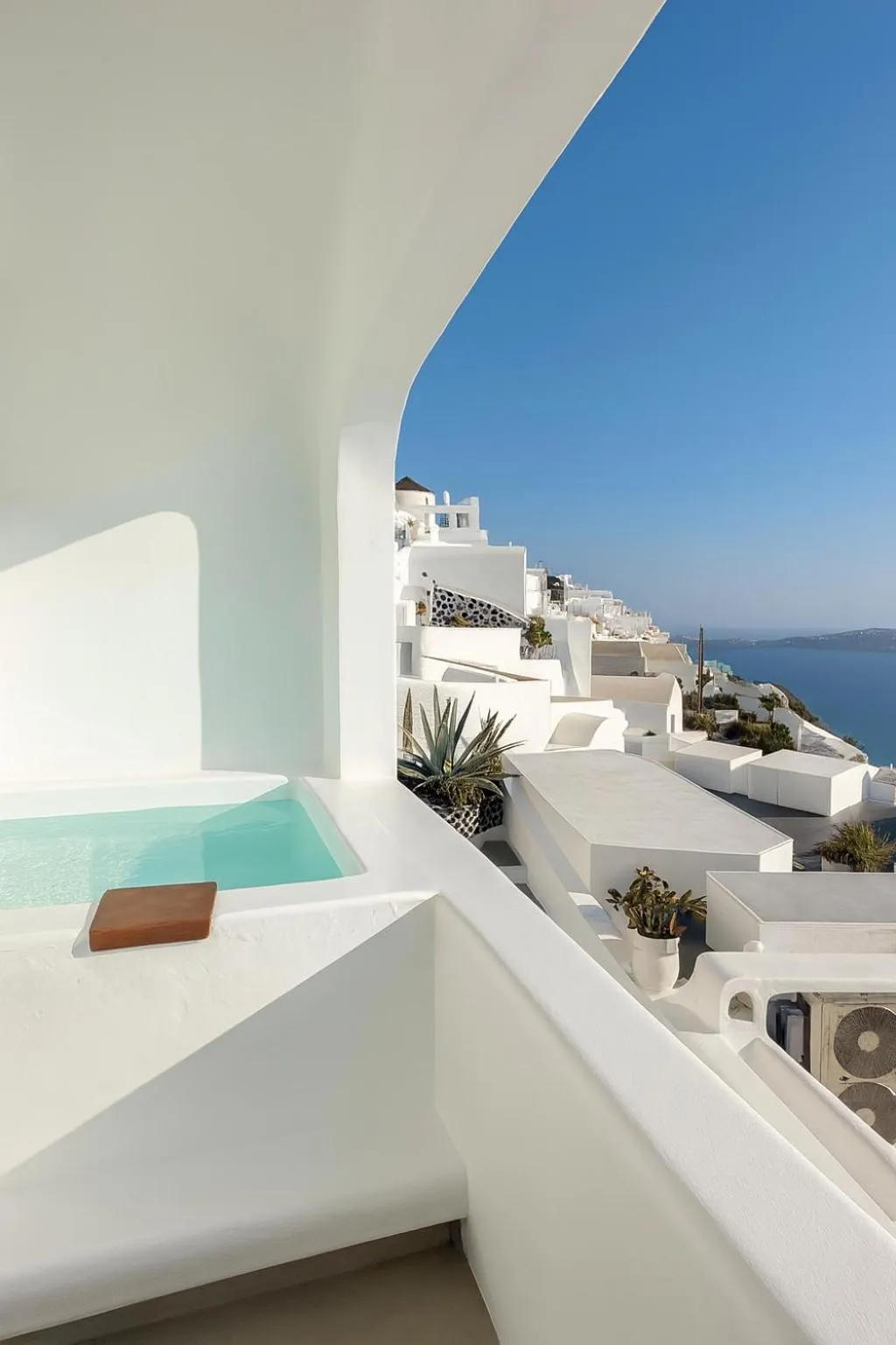 Balcony/Terrace in Chic Hotel Santorini