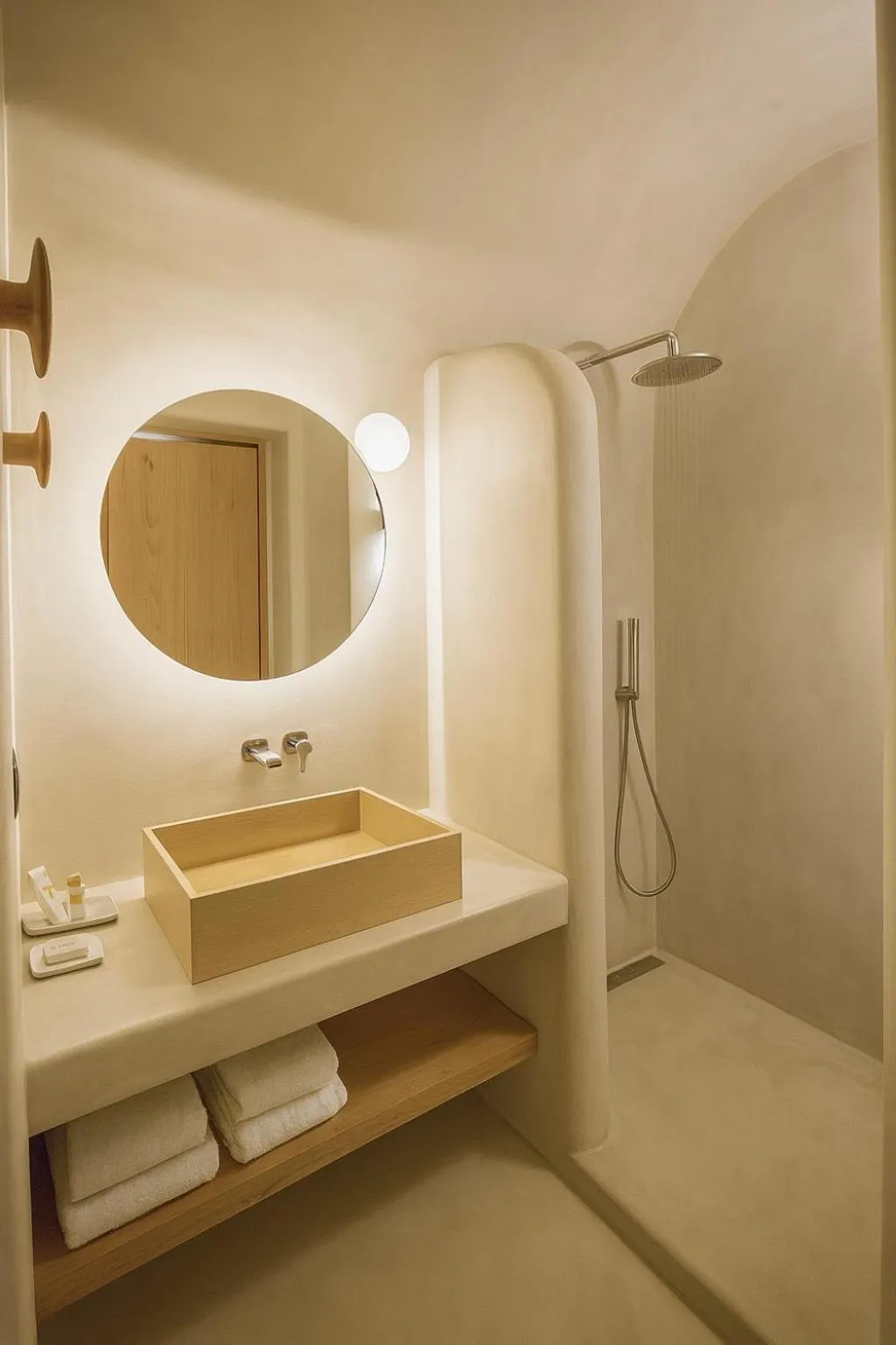 Bathroom in Chic Hotel Santorini