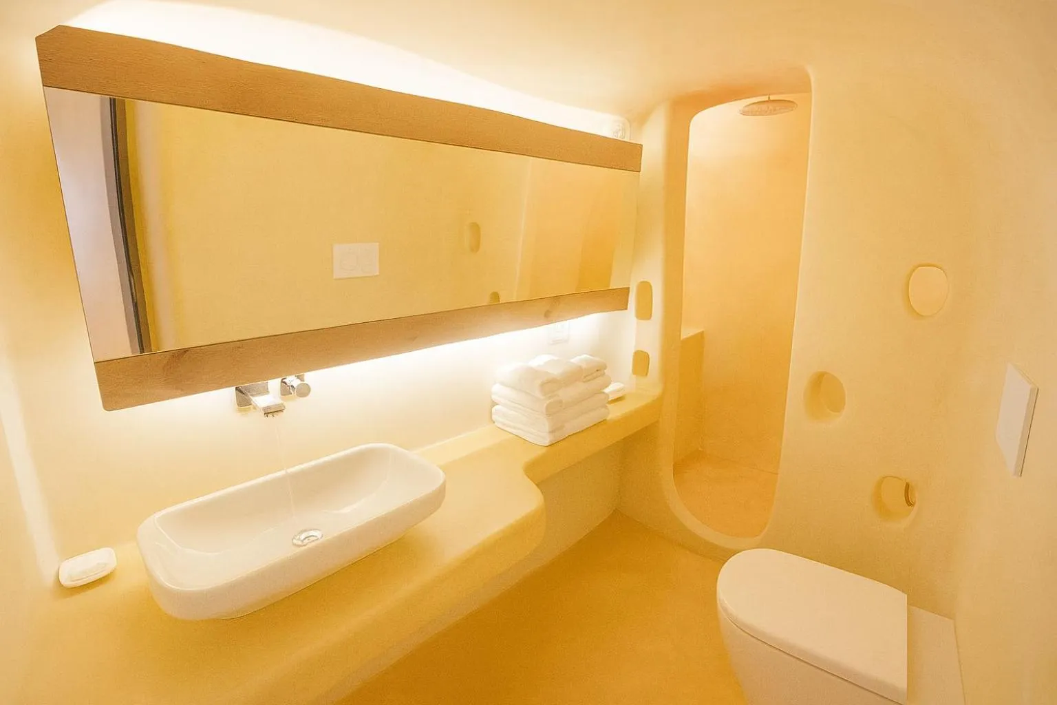 Bathroom in Chic Hotel Santorini