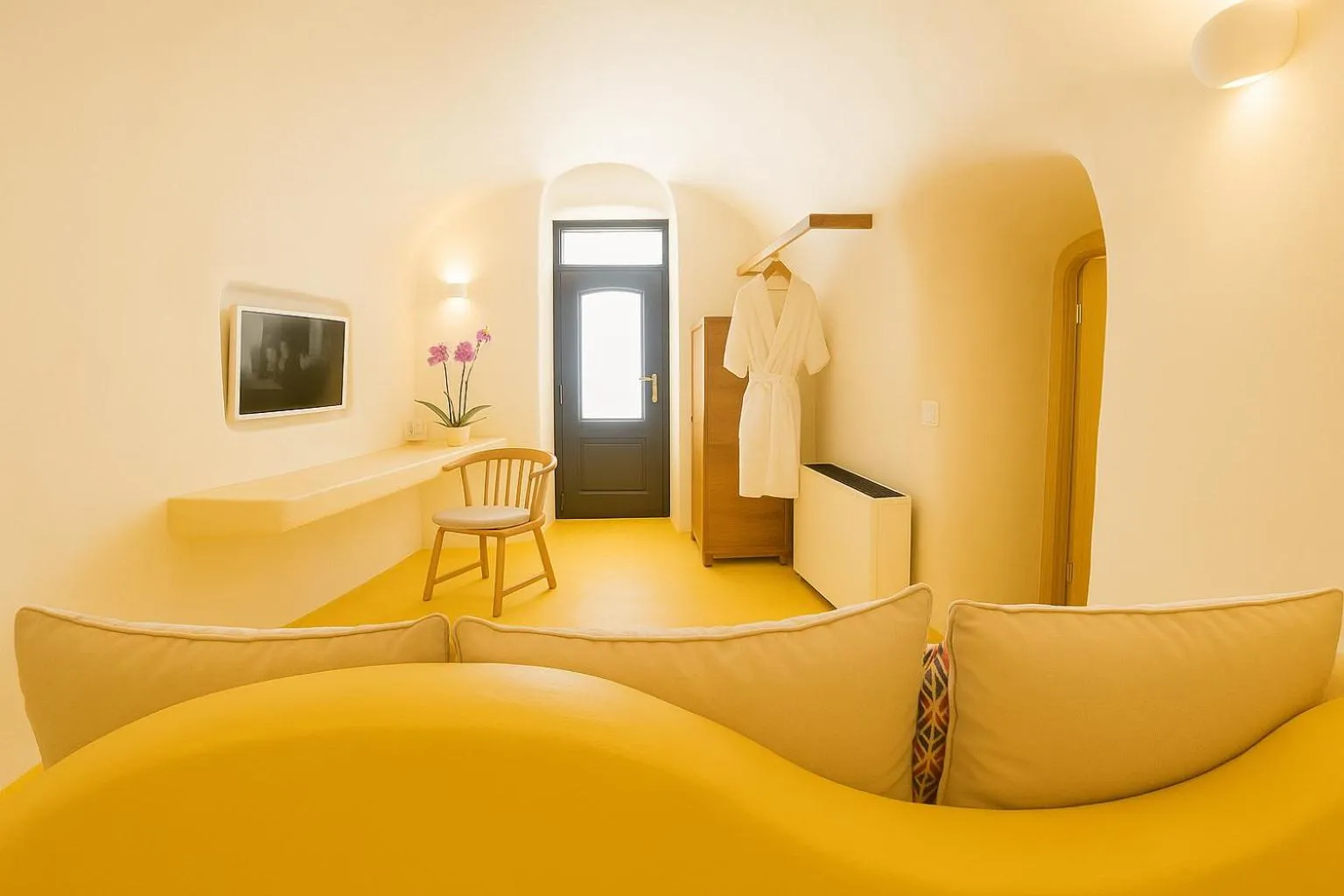 Bedroom in Chic Hotel Santorini