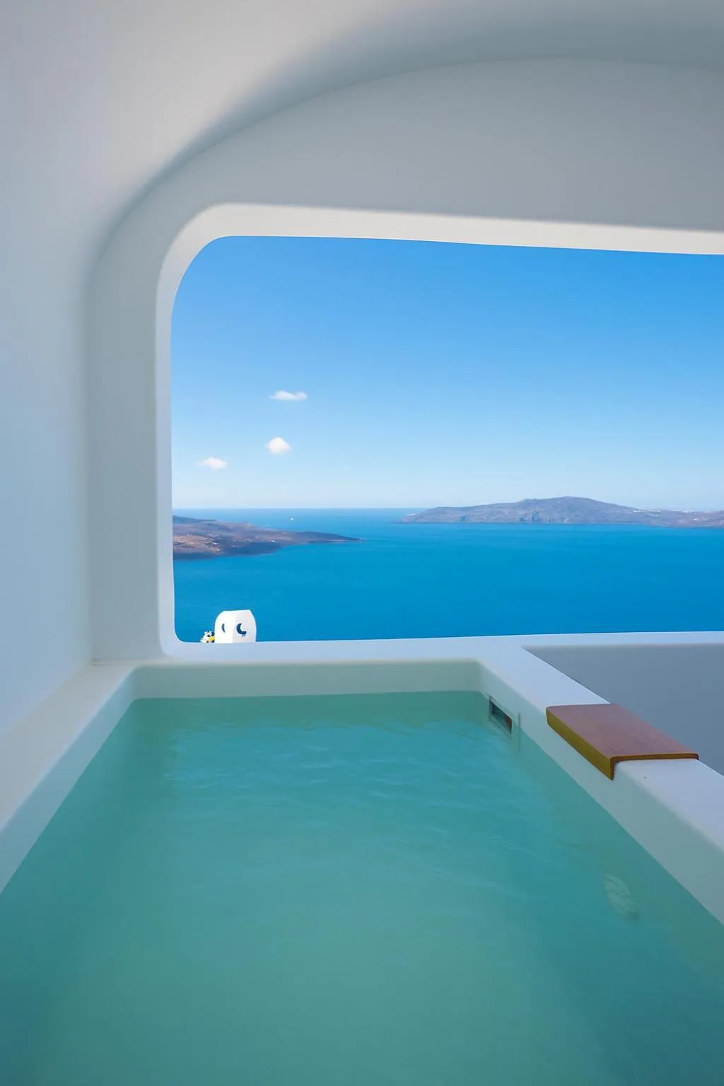 Sea view in Chic Hotel Santorini