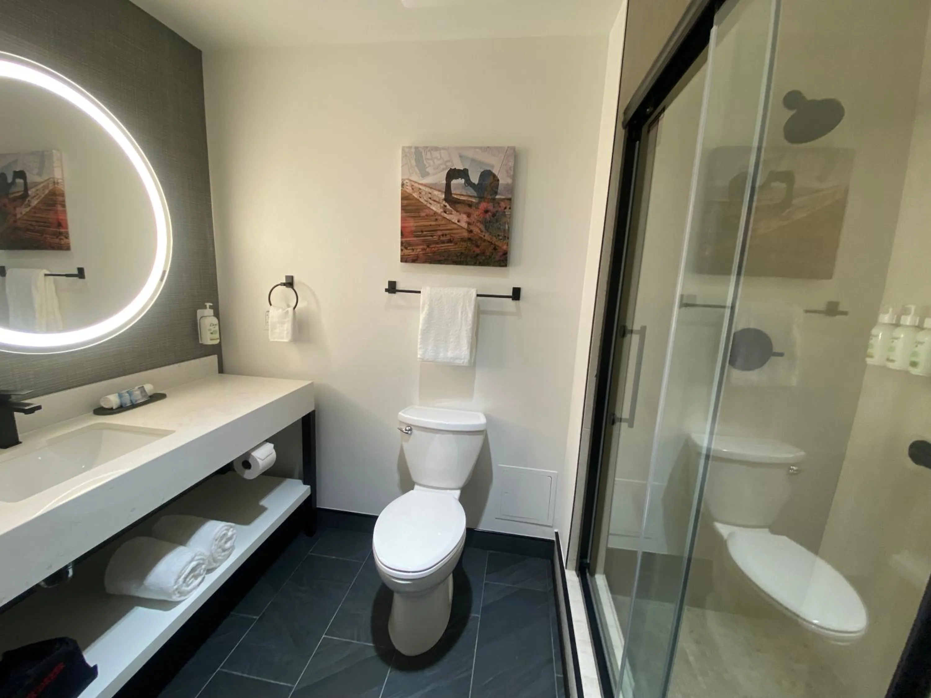 Bathroom in La Quinta Inn & Suites by Wyndham Yucaipa