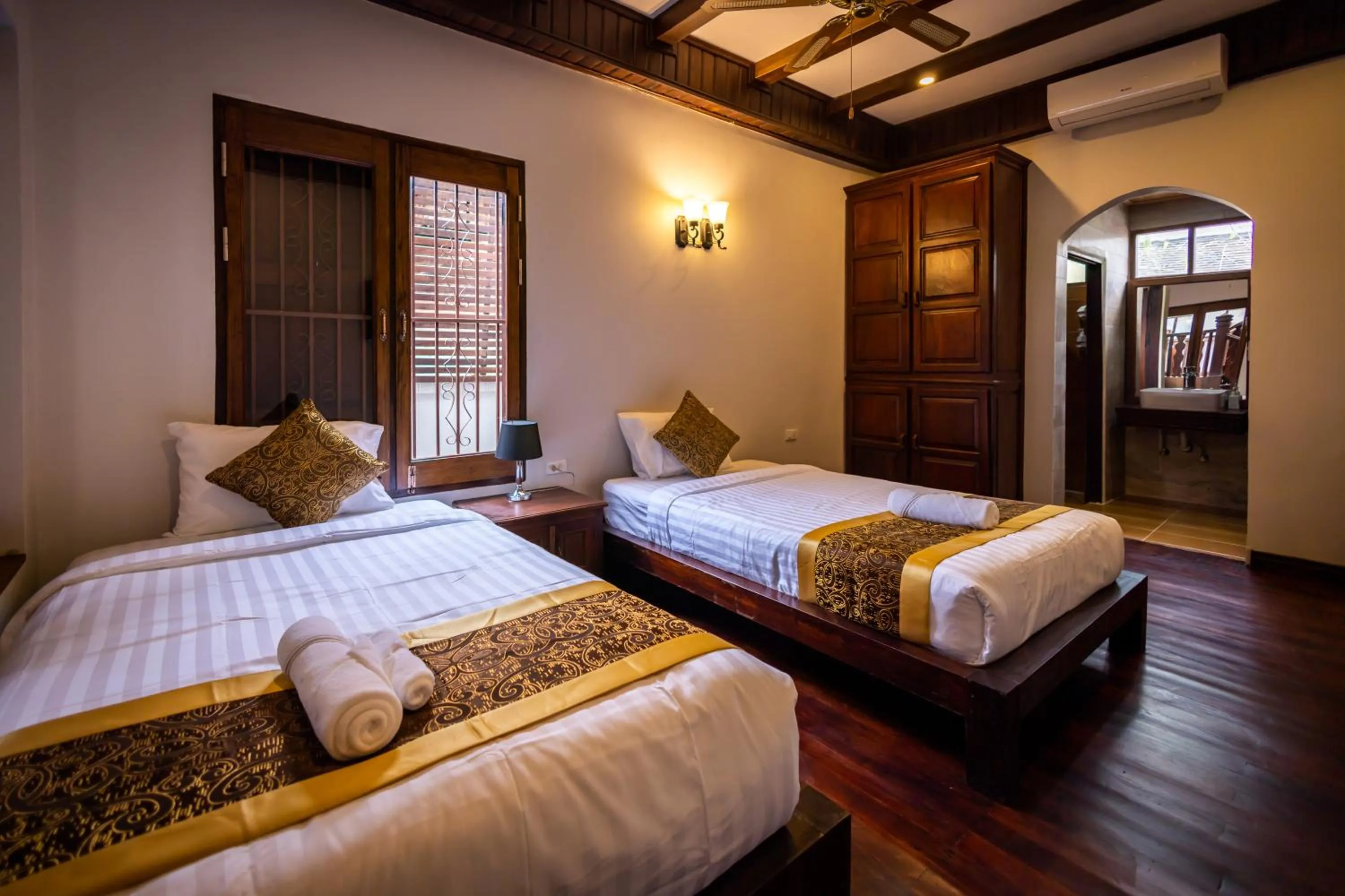 Bed in Villa Mira Heritage