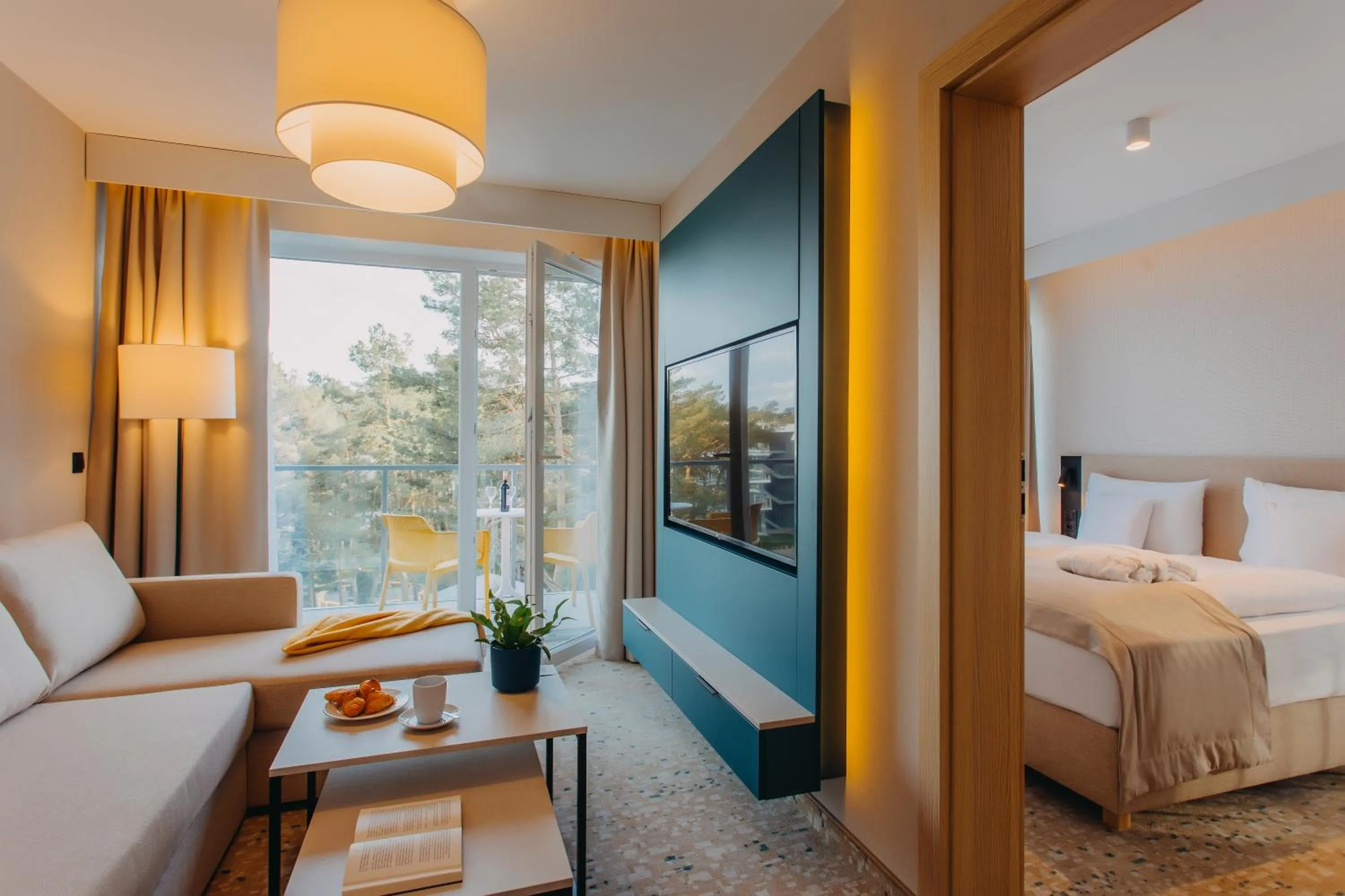 Bed in Hotel Linea Mare