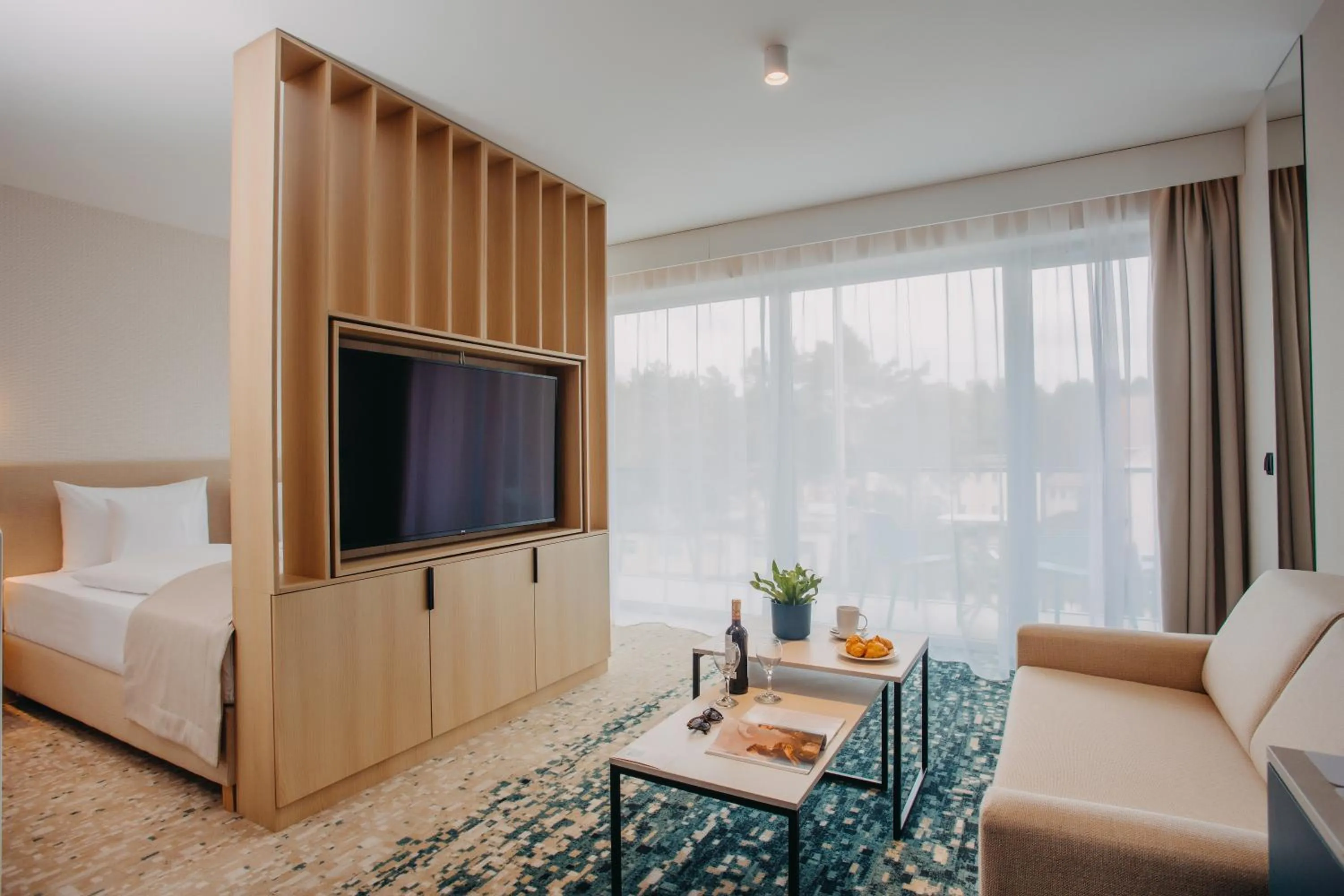 Bed in Hotel Linea Mare