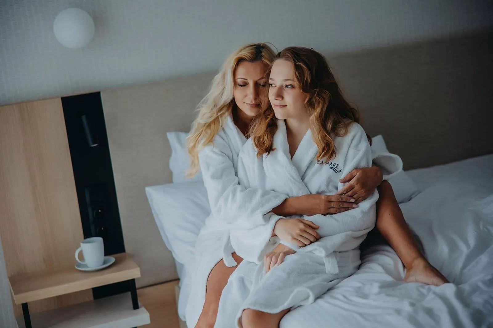 Bed in Hotel Linea Mare