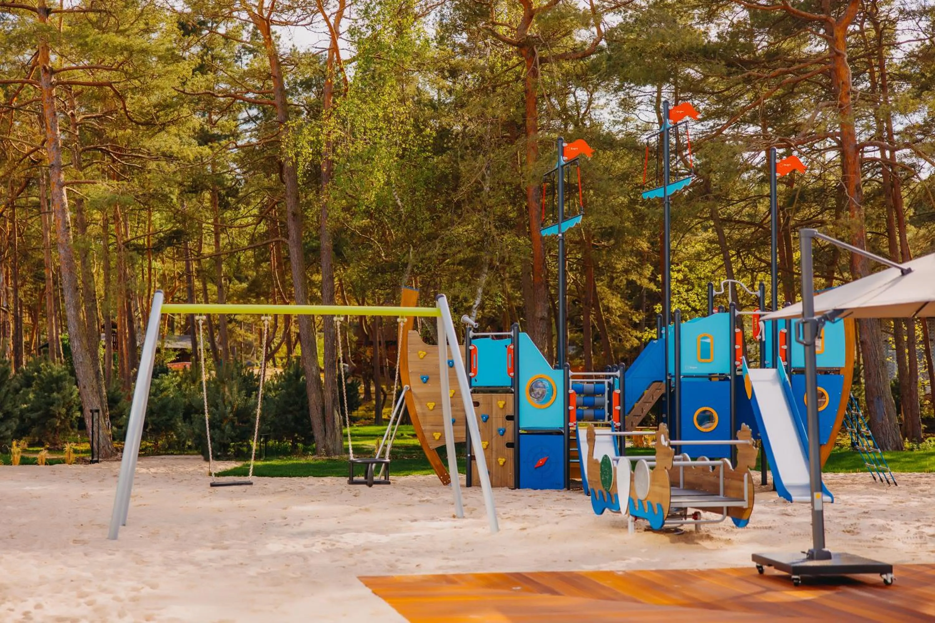 Natural landscape in Hotel Linea Mare