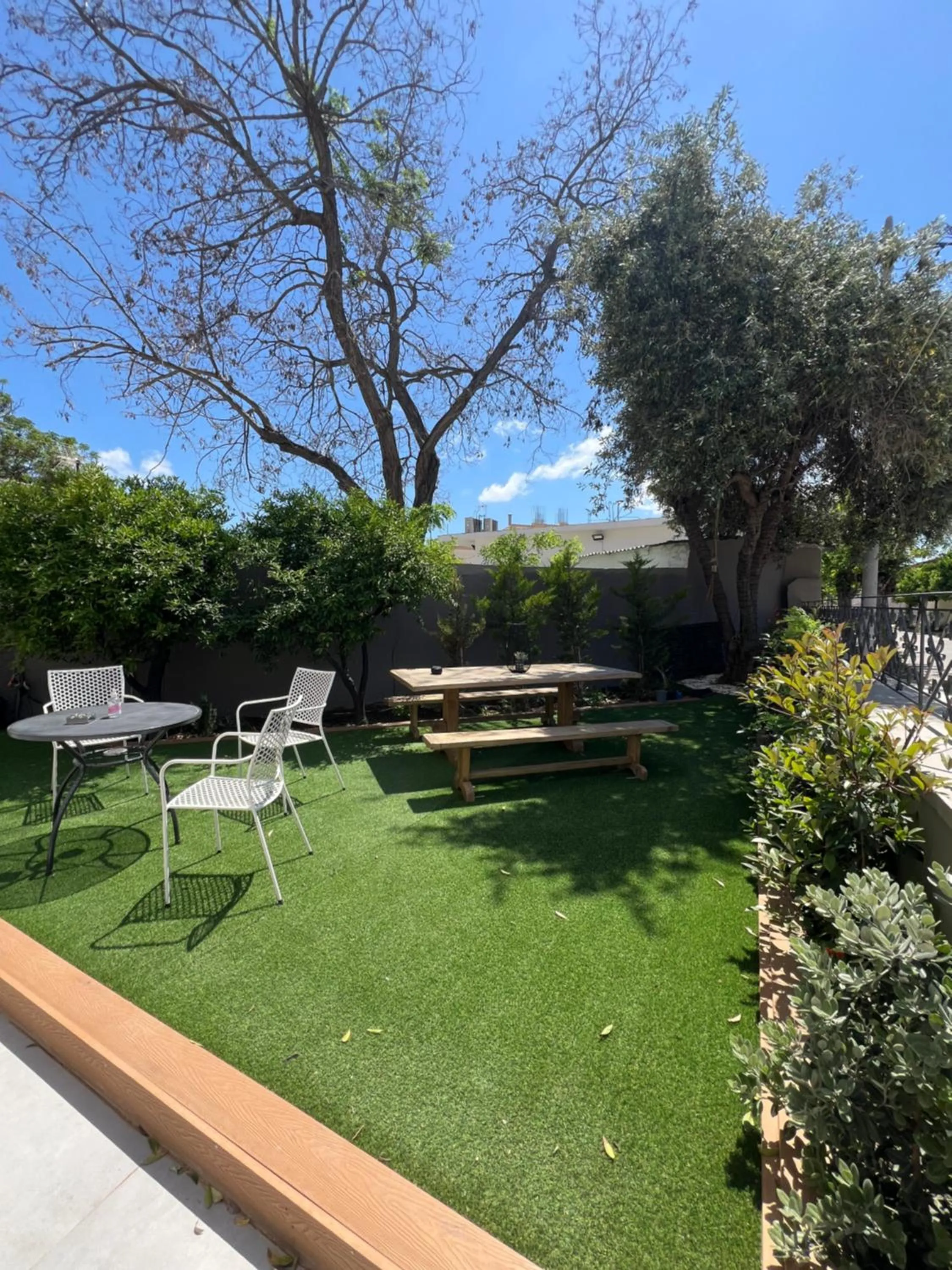 Garden in Elefsinian Mysteries Apartments