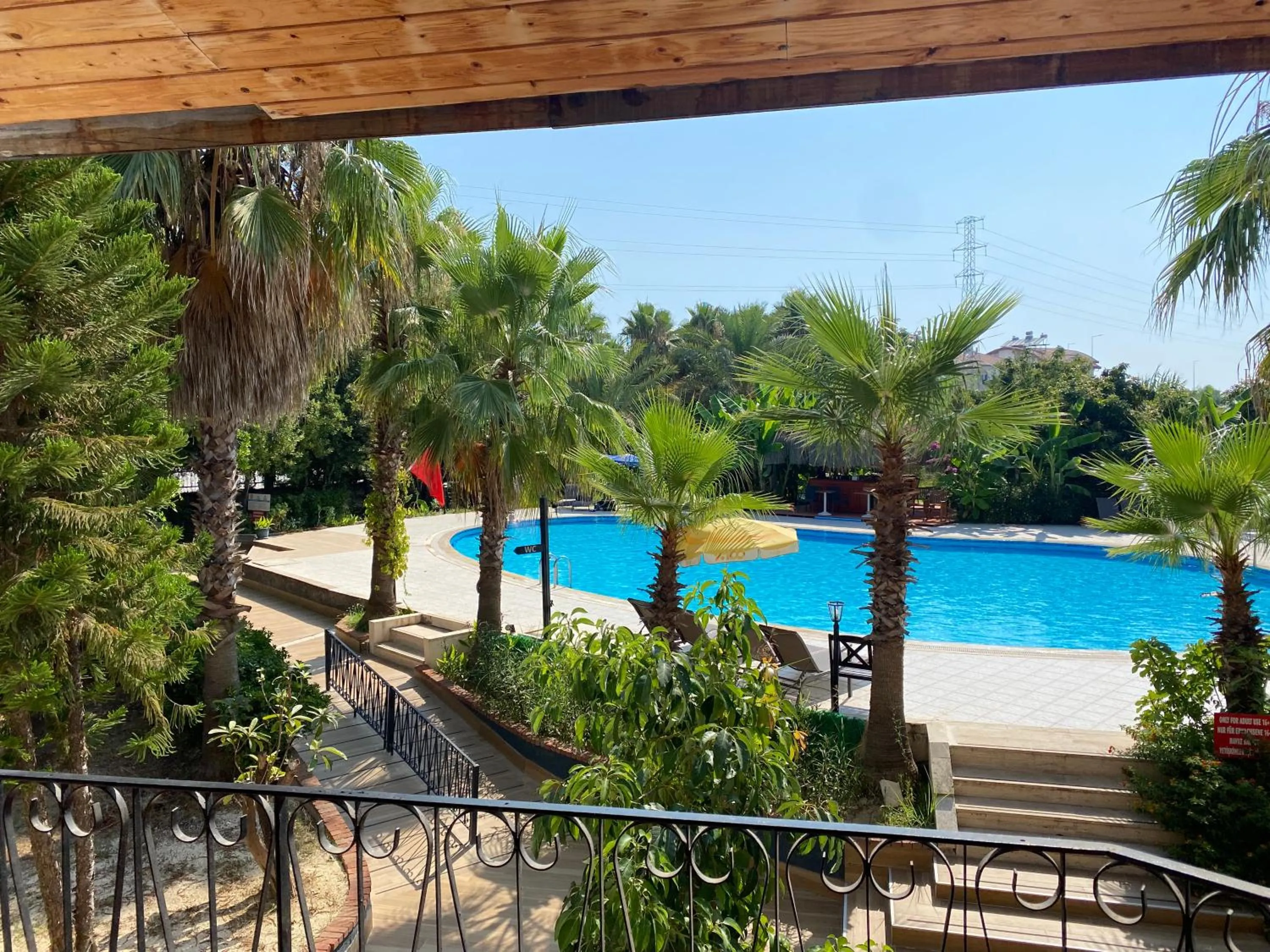 Garden view in LEMAS SUITE HOTEL