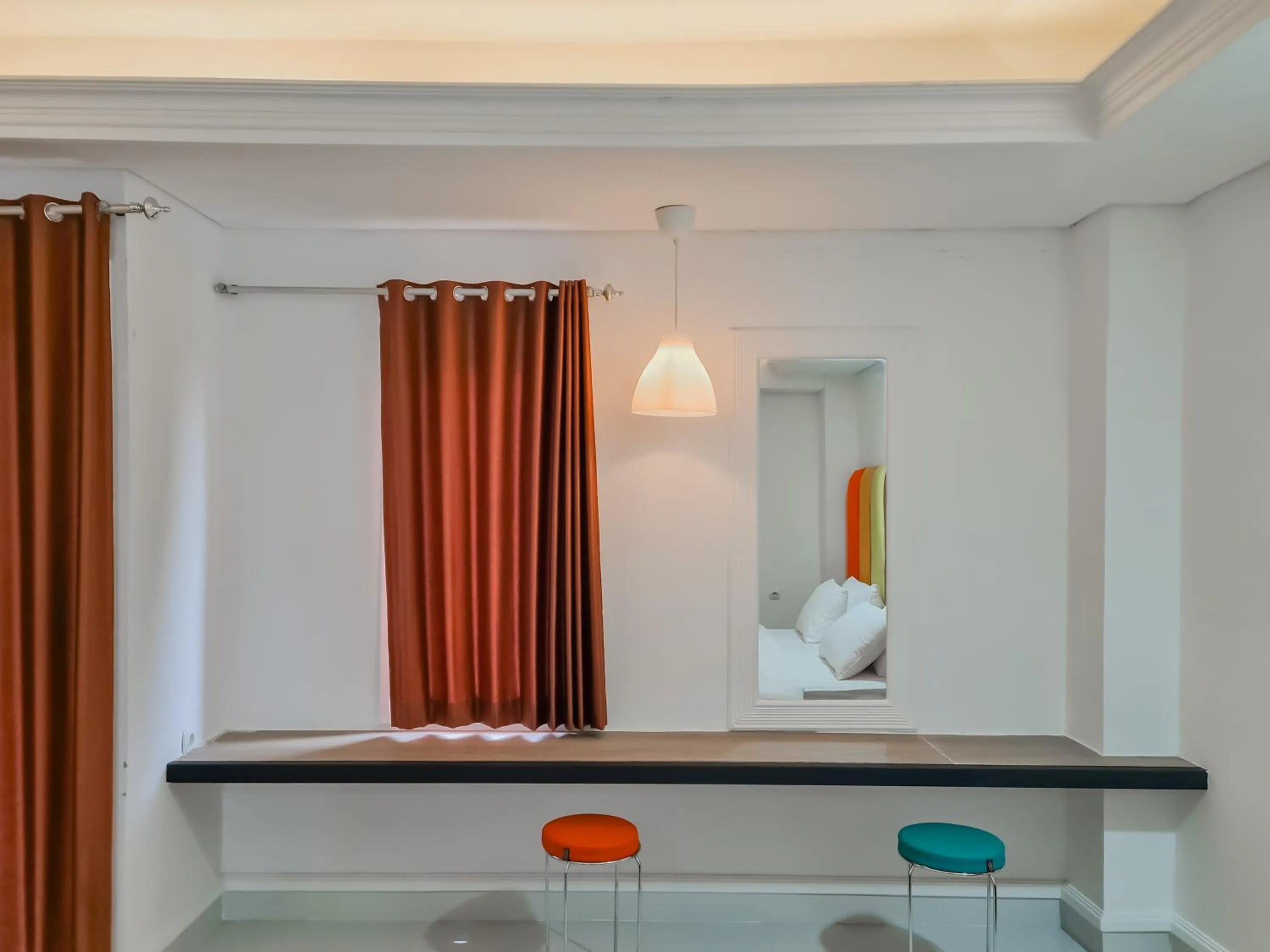 Bedroom in Sans Hotel Grand Sabaraya Cikampek