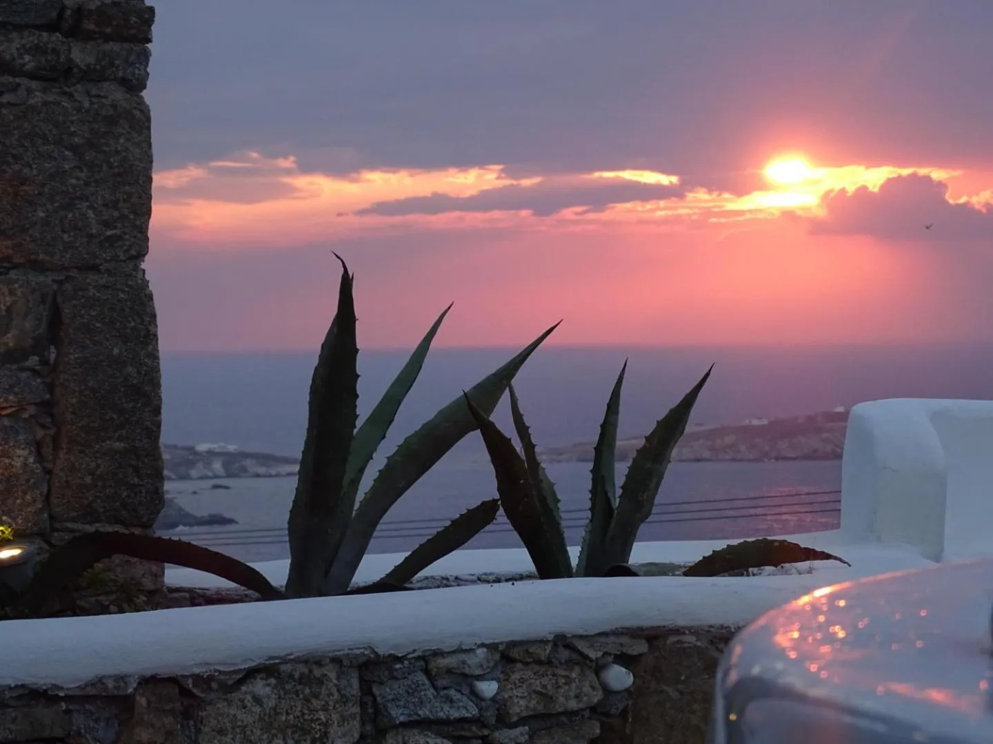 Garden in Tharroe of Mykonos Boutique Hotel