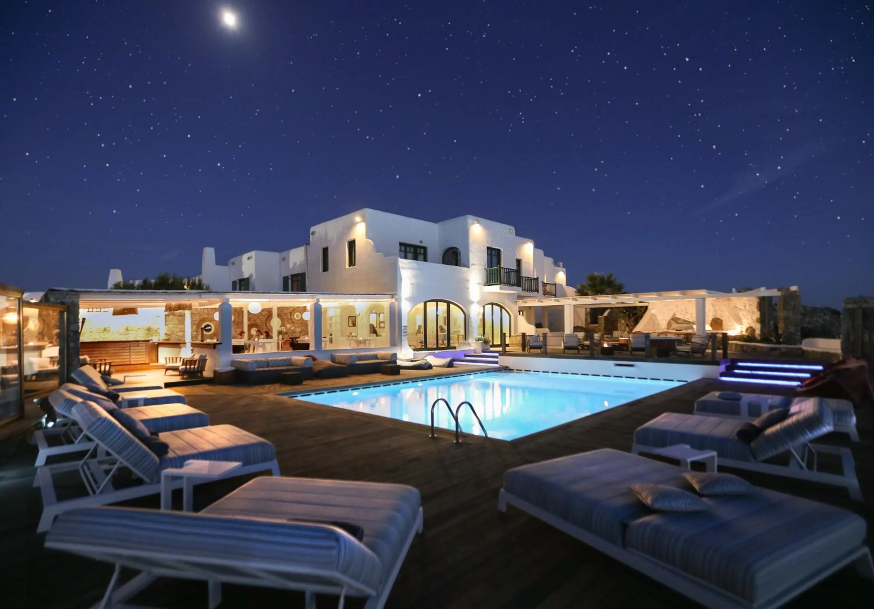 Property building in Tharroe of Mykonos Boutique Hotel