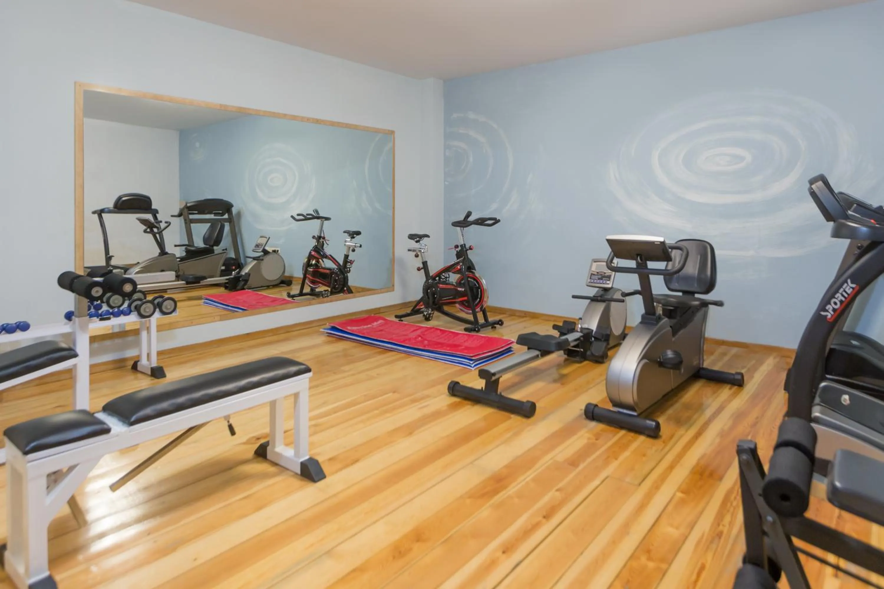 Fitness centre/facilities in Tharroe of Mykonos Boutique Hotel