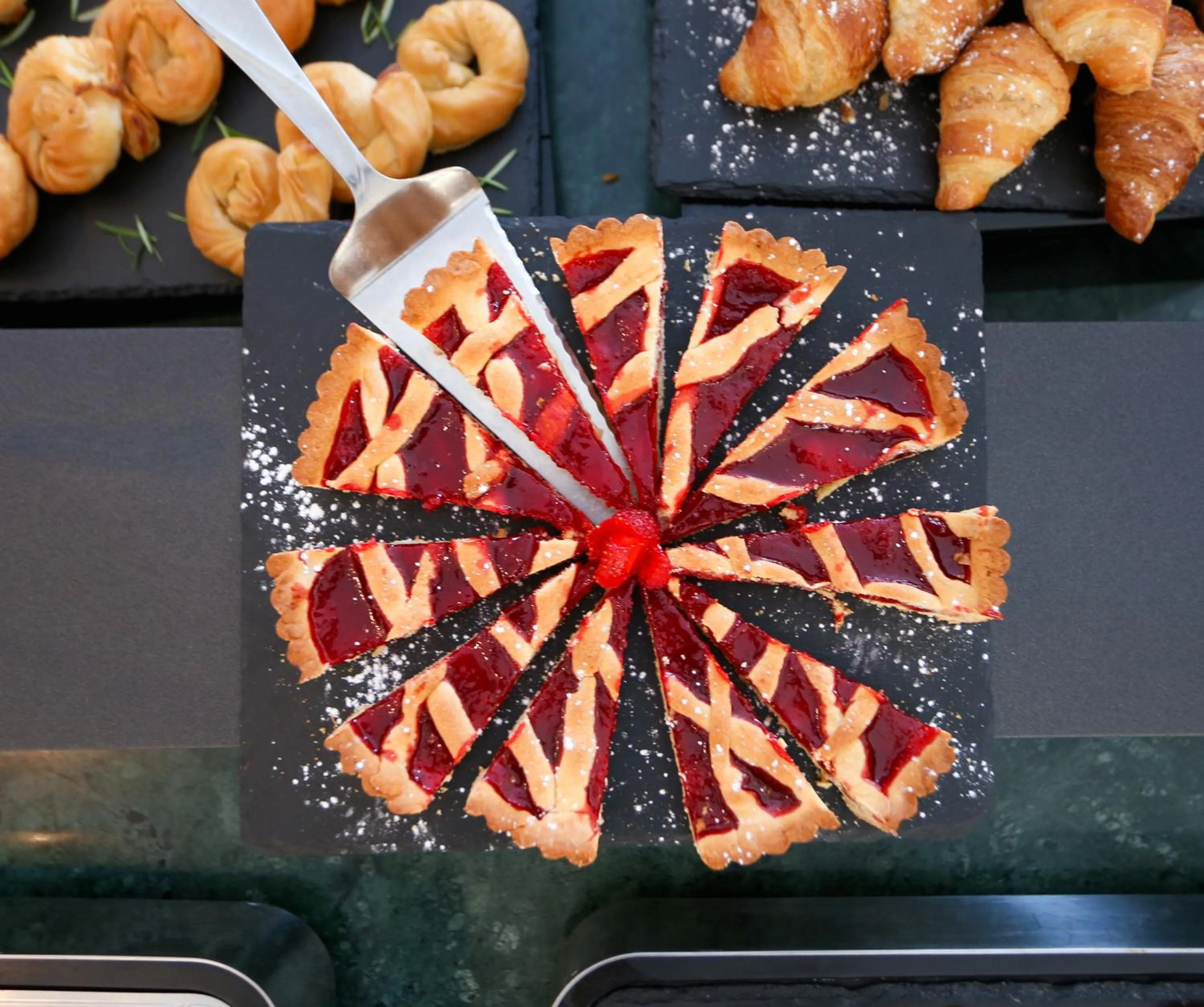 Food close-up in Tharroe of Mykonos Boutique Hotel