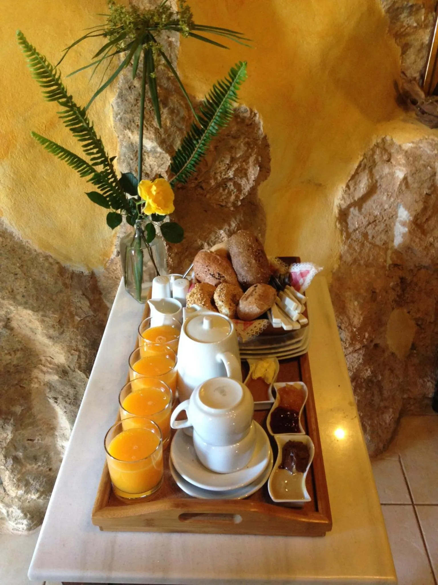 Breakfast in Samonas Traditional Villas