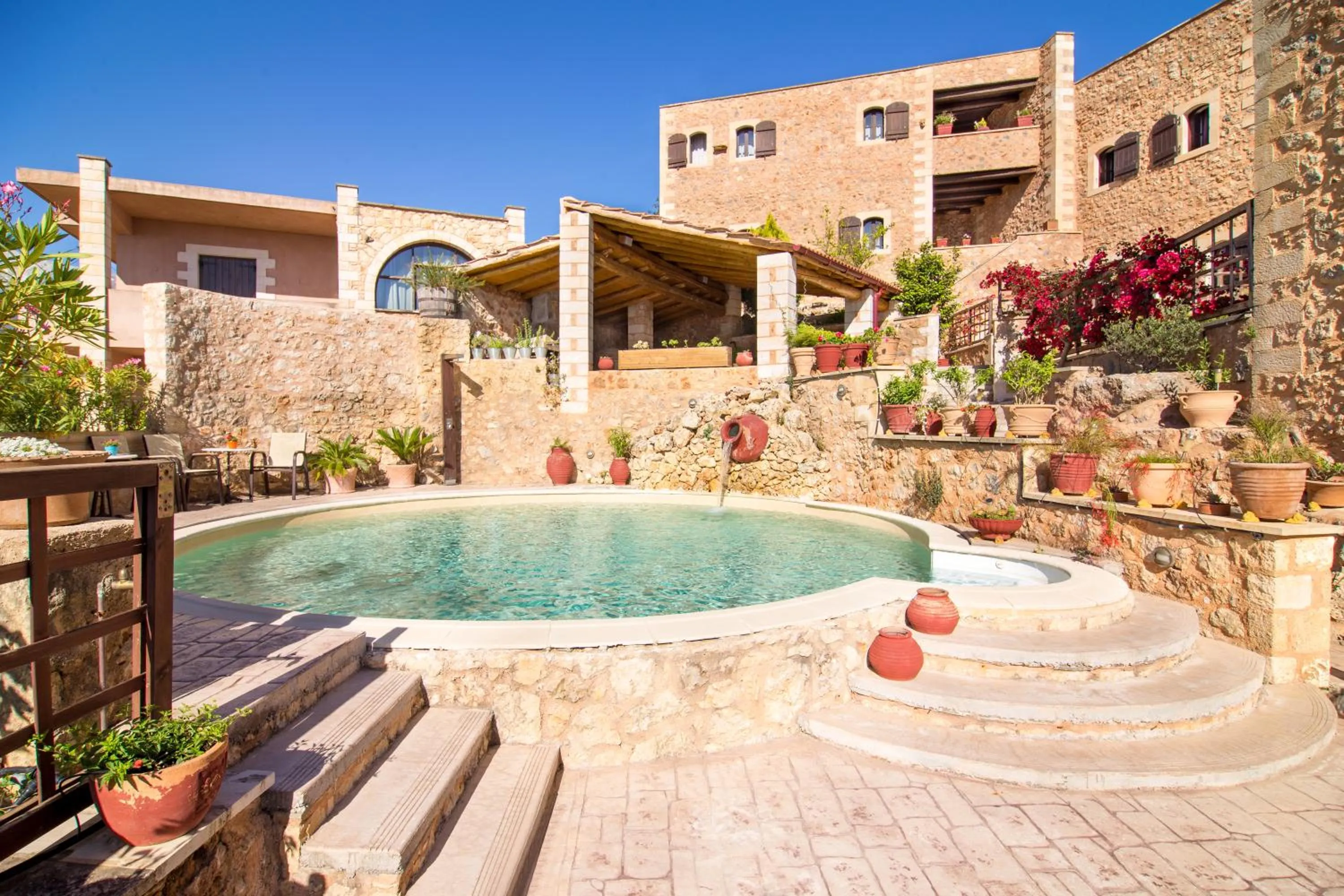 Property building in Samonas Traditional Villas