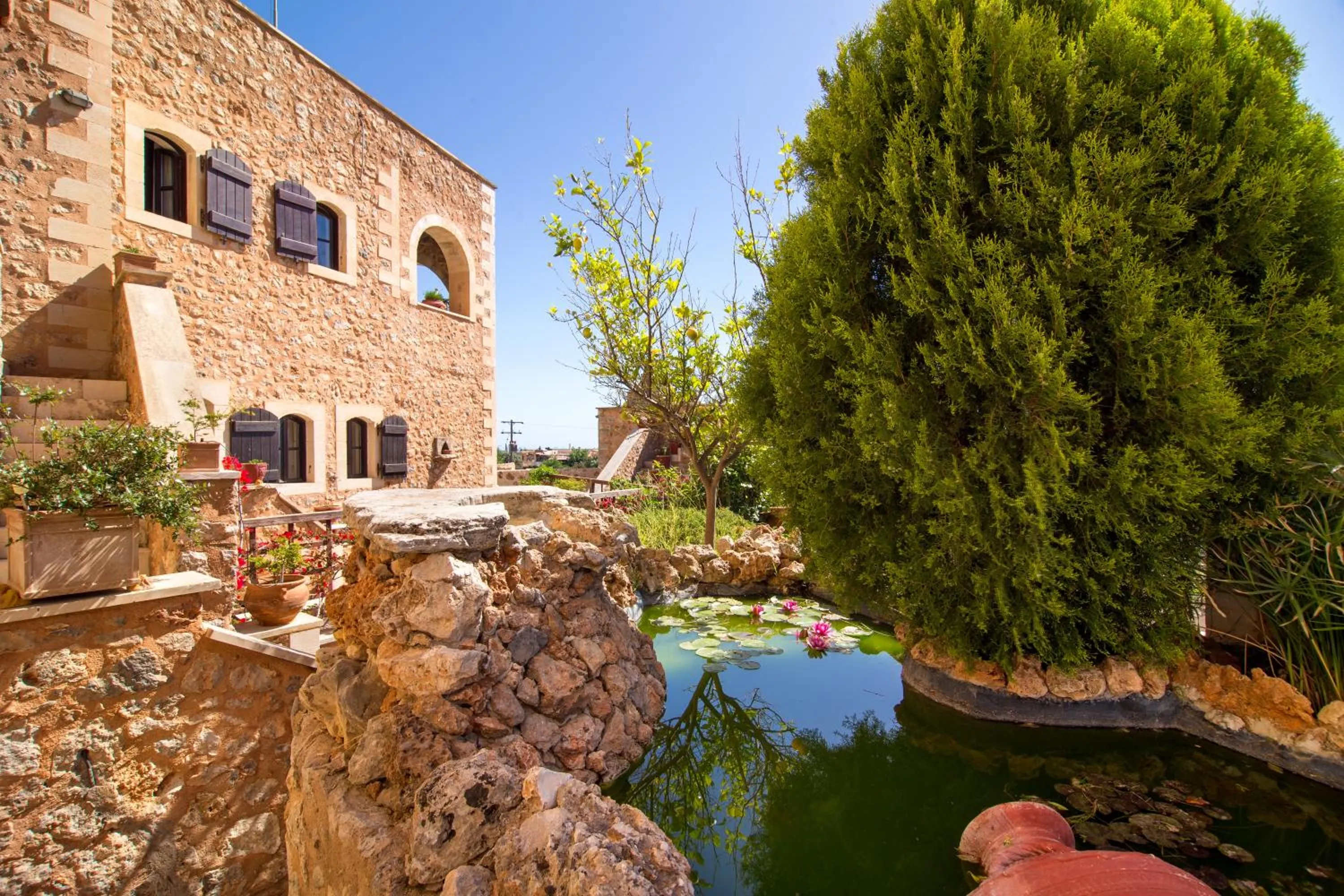 Property building in Samonas Traditional Villas