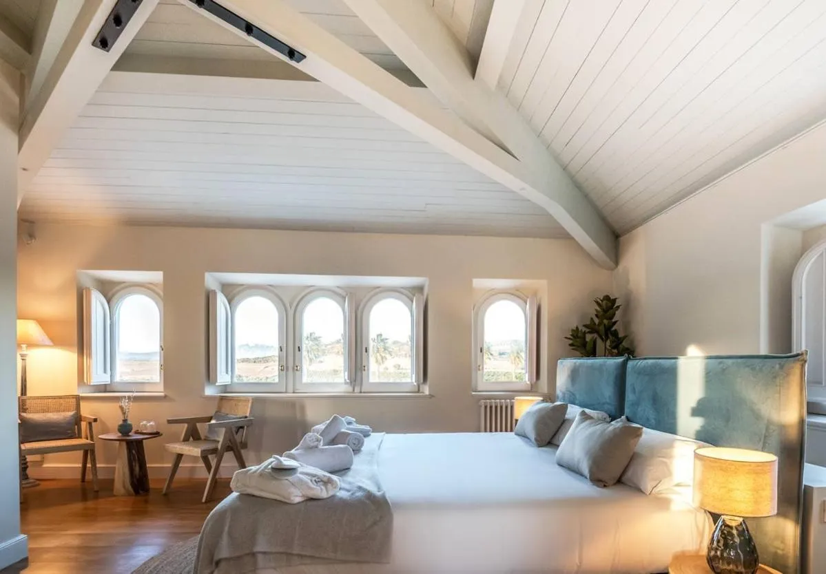 Bed in Hotel Font de la Canya