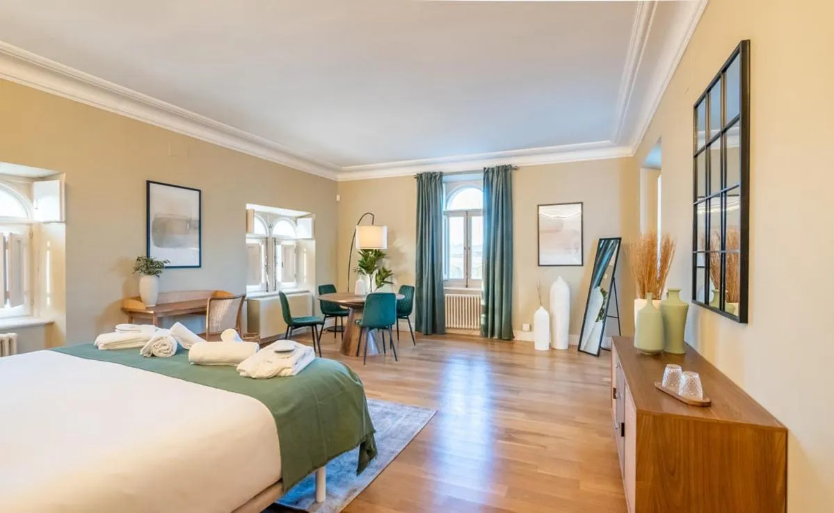 Bed in Hotel Font de la Canya