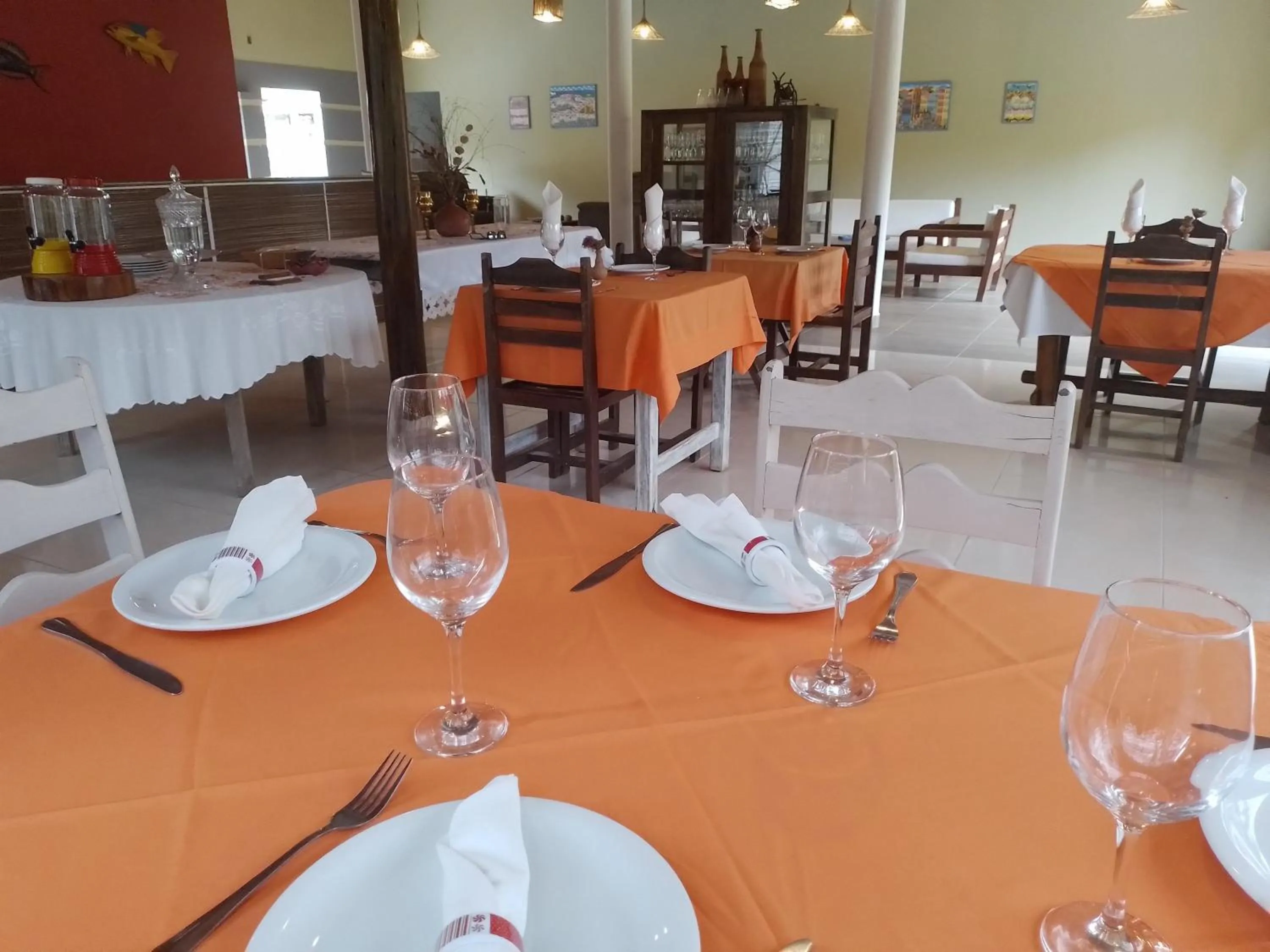 Restaurant/places to eat in Ajubá Pousada