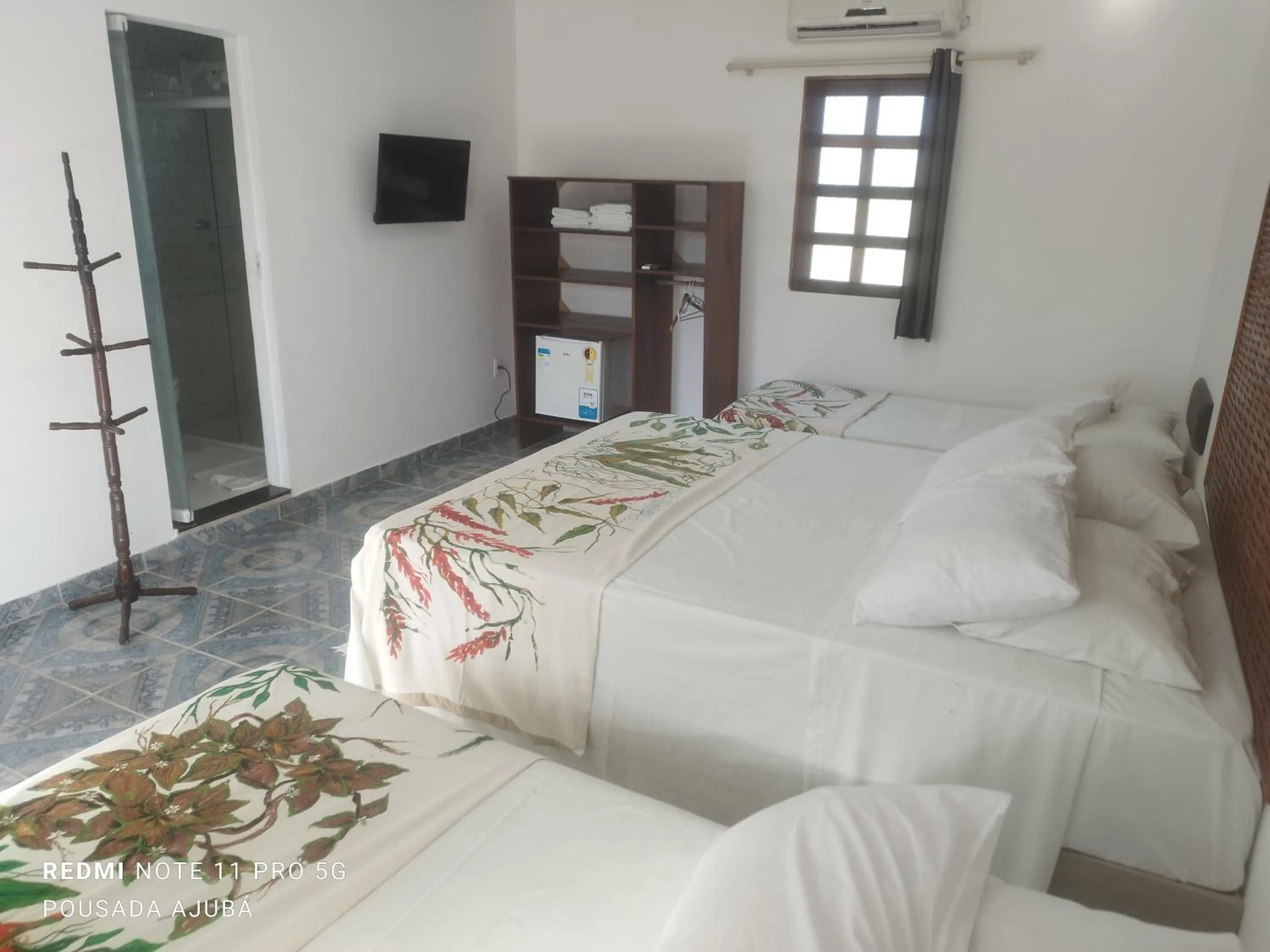 Bed in Ajubá Pousada