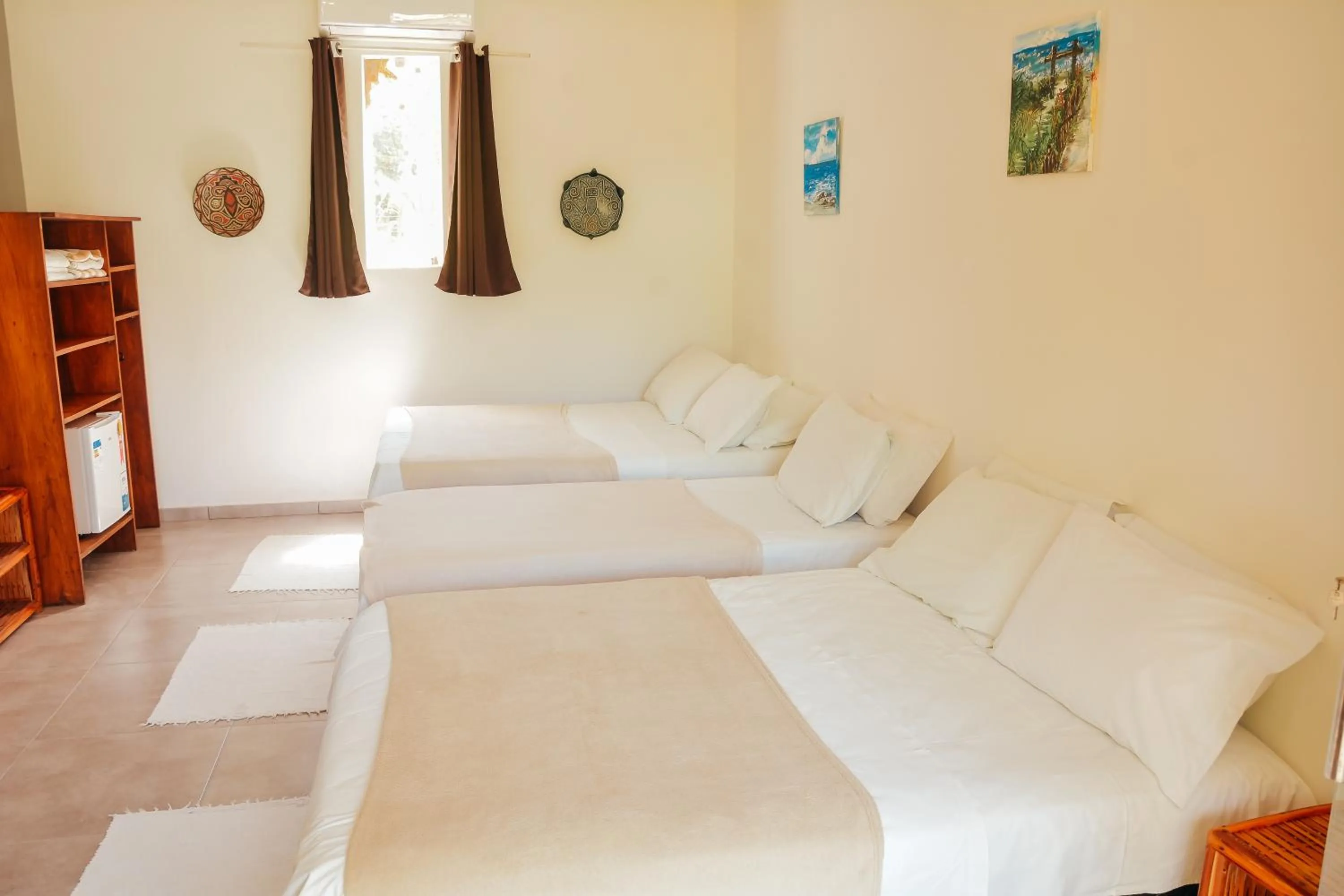 Bed in Ajubá Pousada