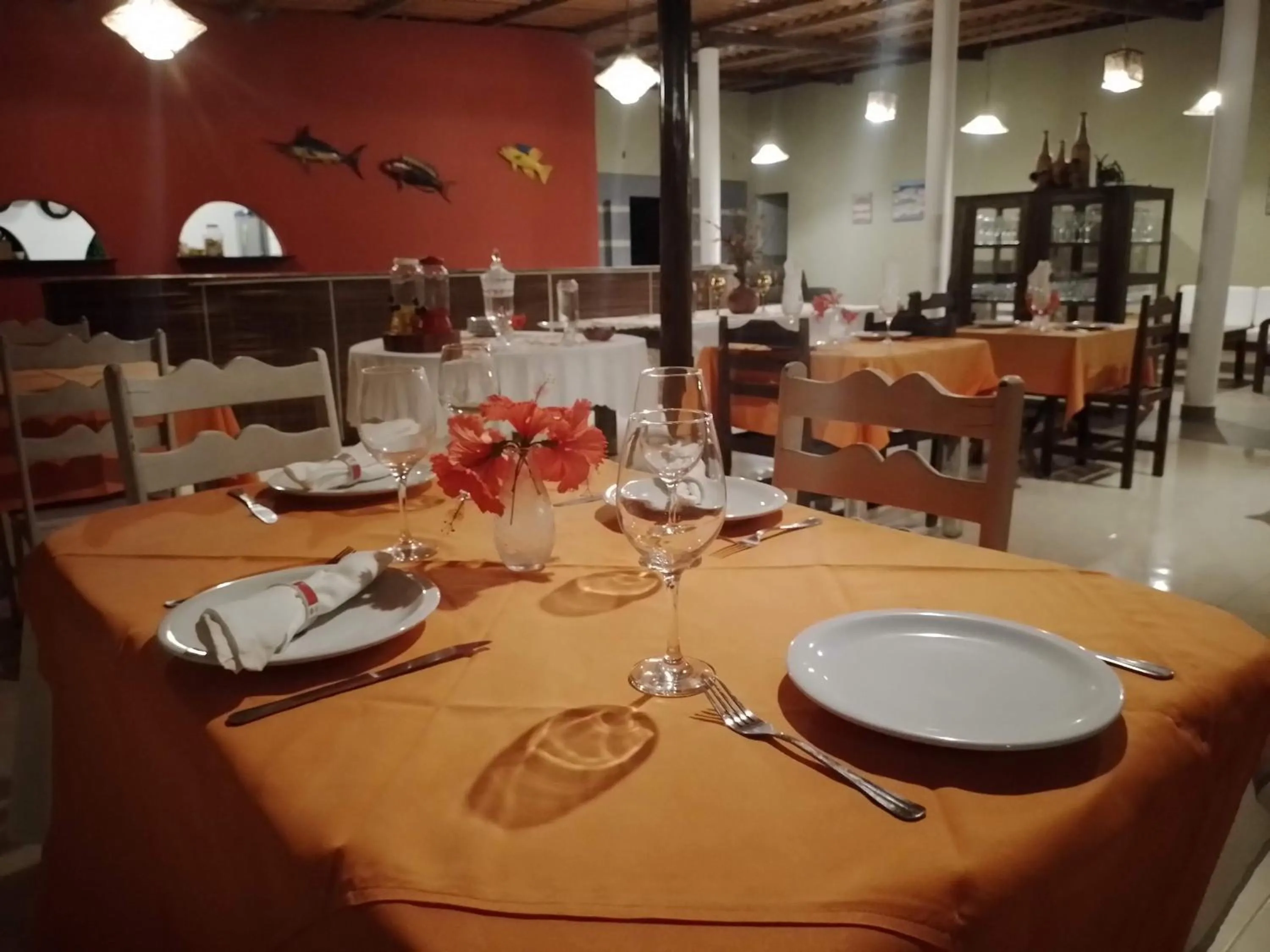 Restaurant/places to eat in Ajubá Pousada