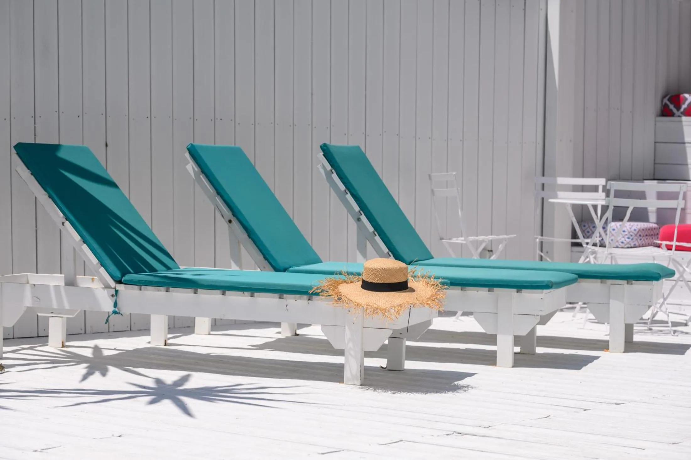 Patio in Azure Mare Hotel