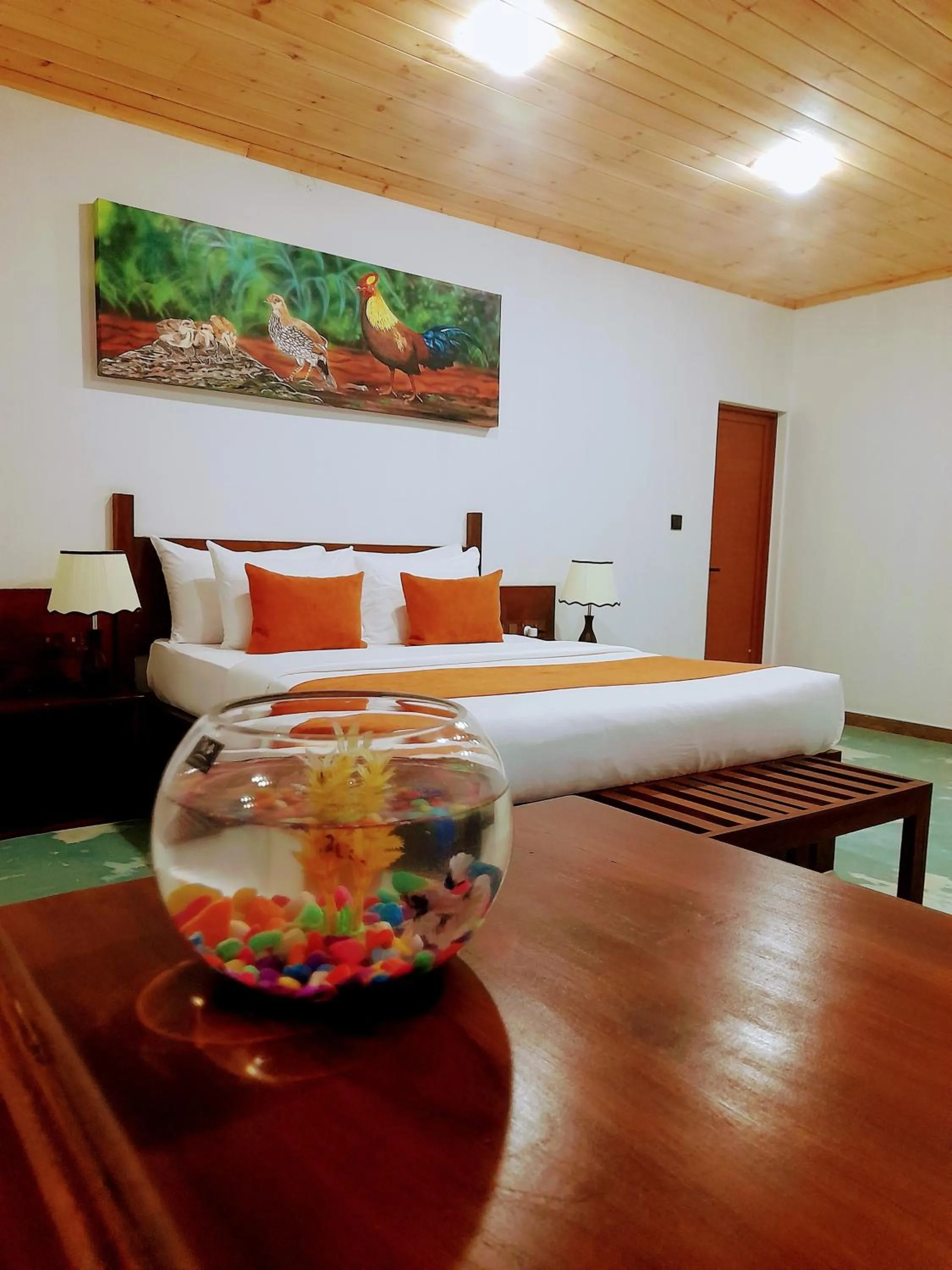 Bed in Naturaliza Sigiriya