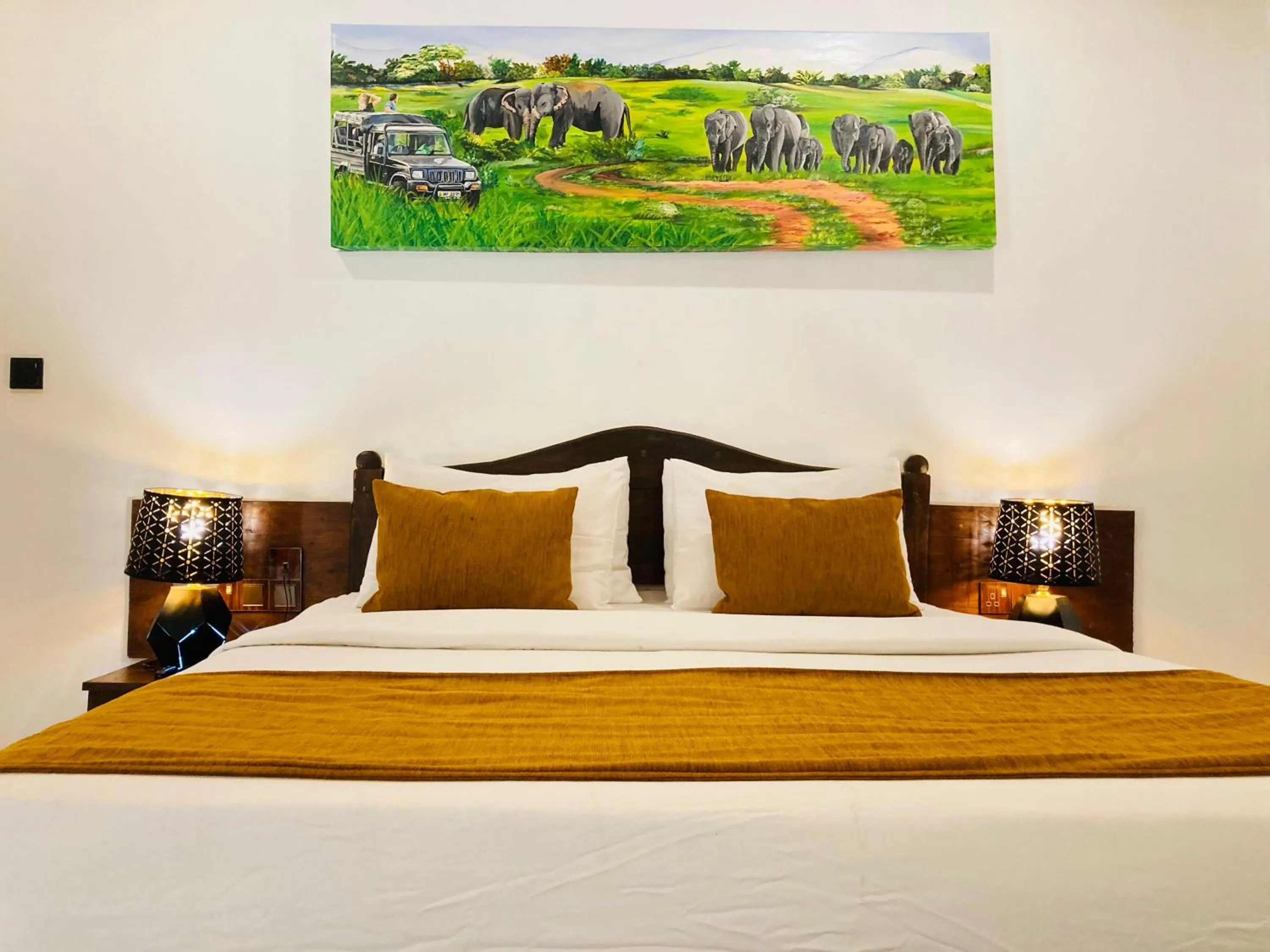 Bedroom, Bed in Naturaliza Sigiriya